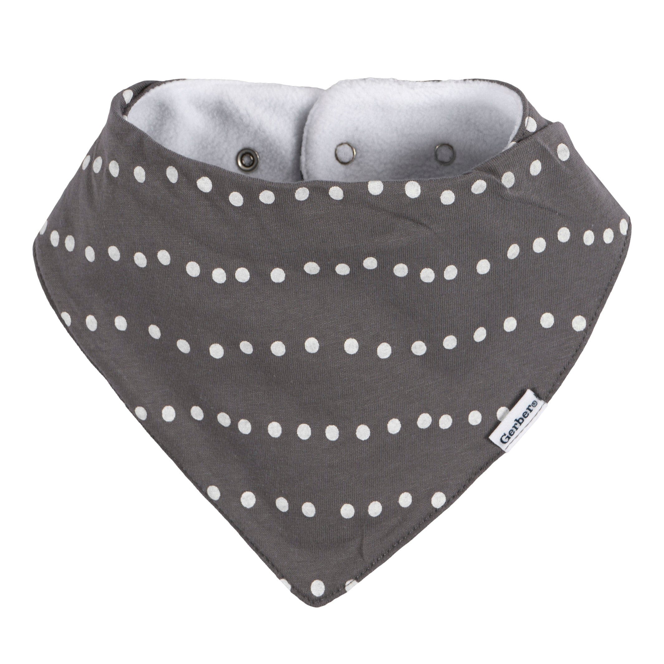 10-Pack Baby Neutral Stars & Moons Jersey Bandana Bibs - Image 5