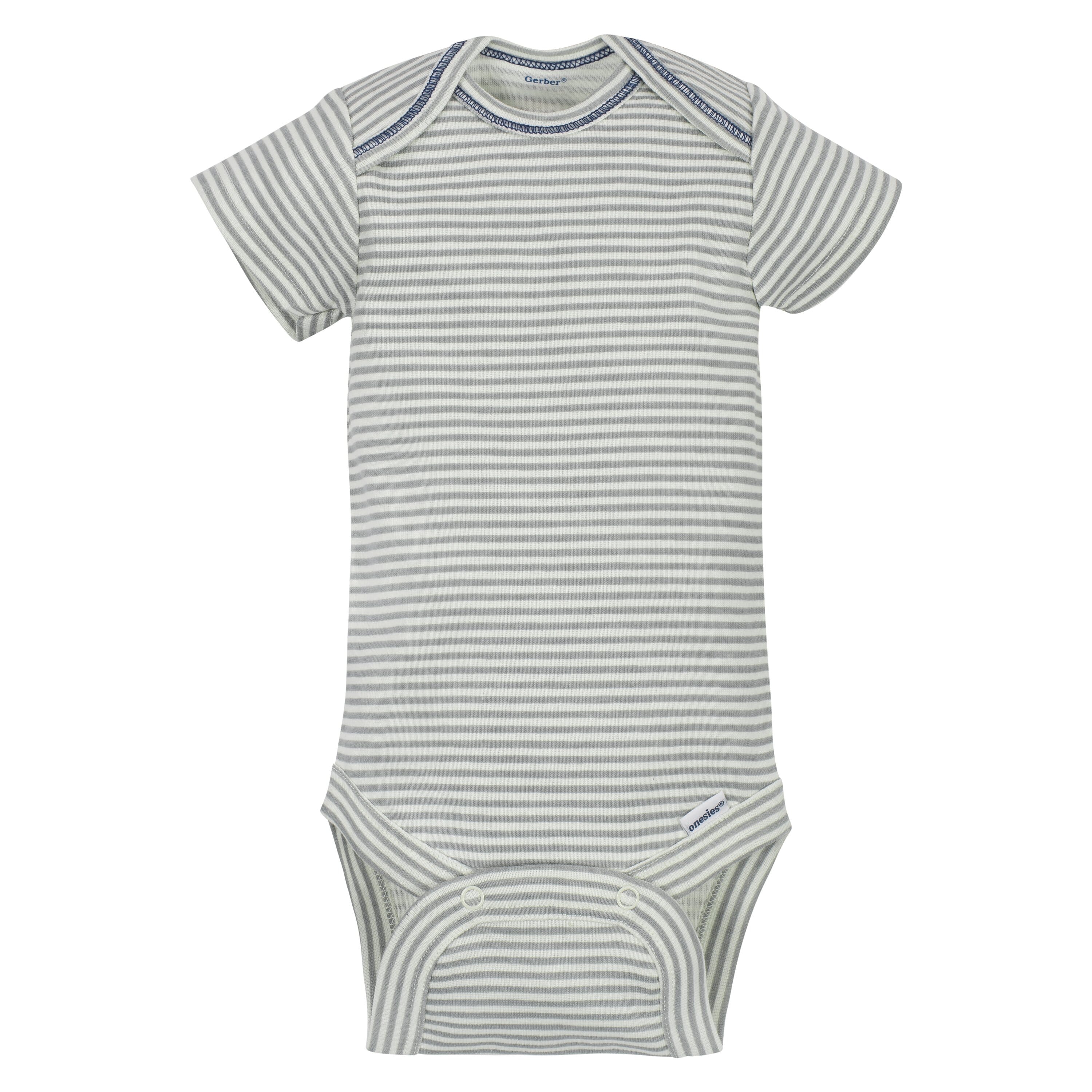 5-Pack Boys Hedgehog Short Sleeve Onesies® Bodysuits - Image 7
