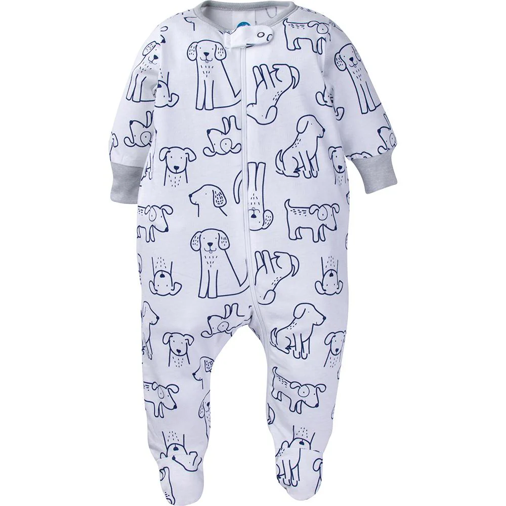 4-Pack Baby Boy Navy Puppies Sleep 'N Plays - Image 2