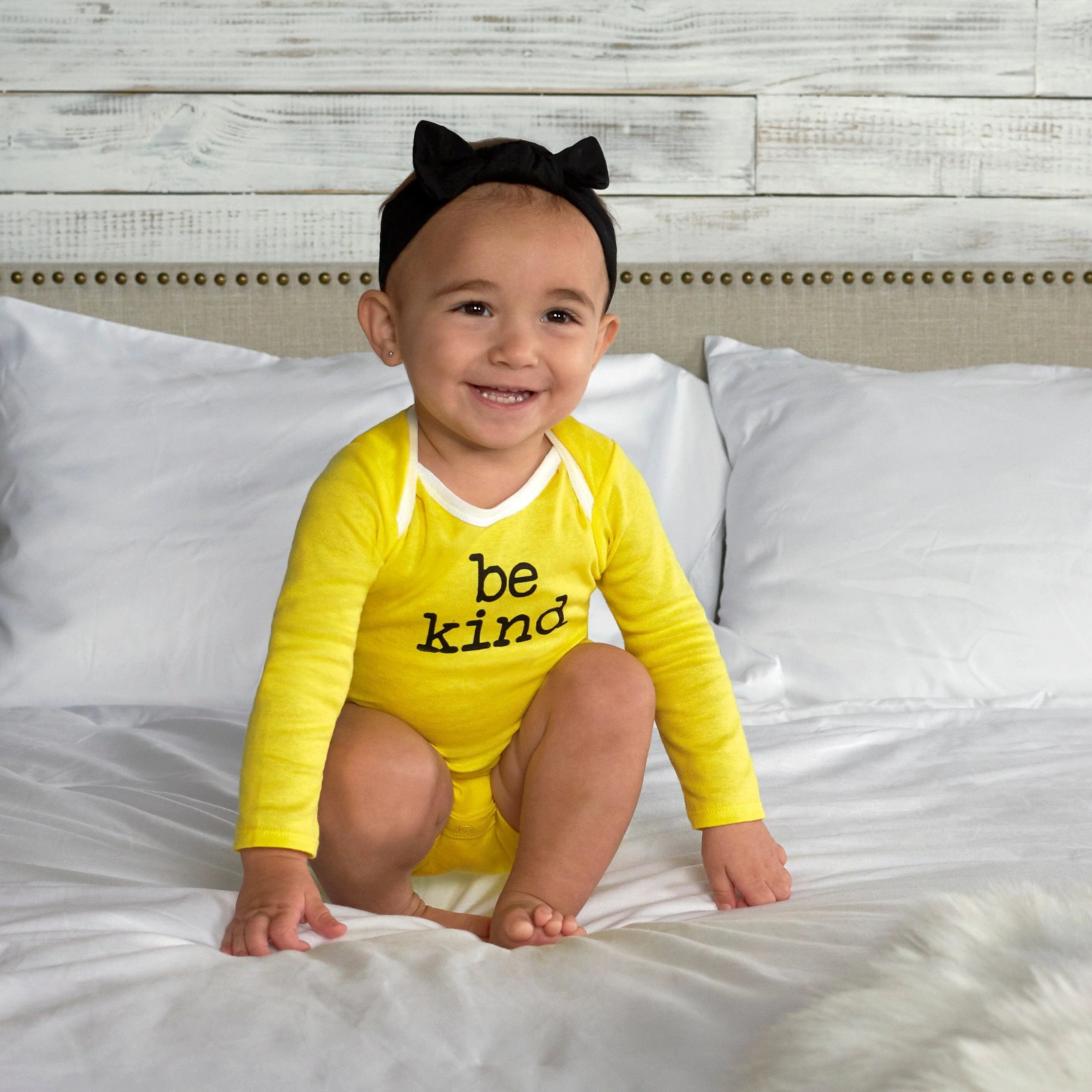 6-Pack Baby Neutral Long Sleeve Onesies® Brand Bodysuits, Newborn - Image 5