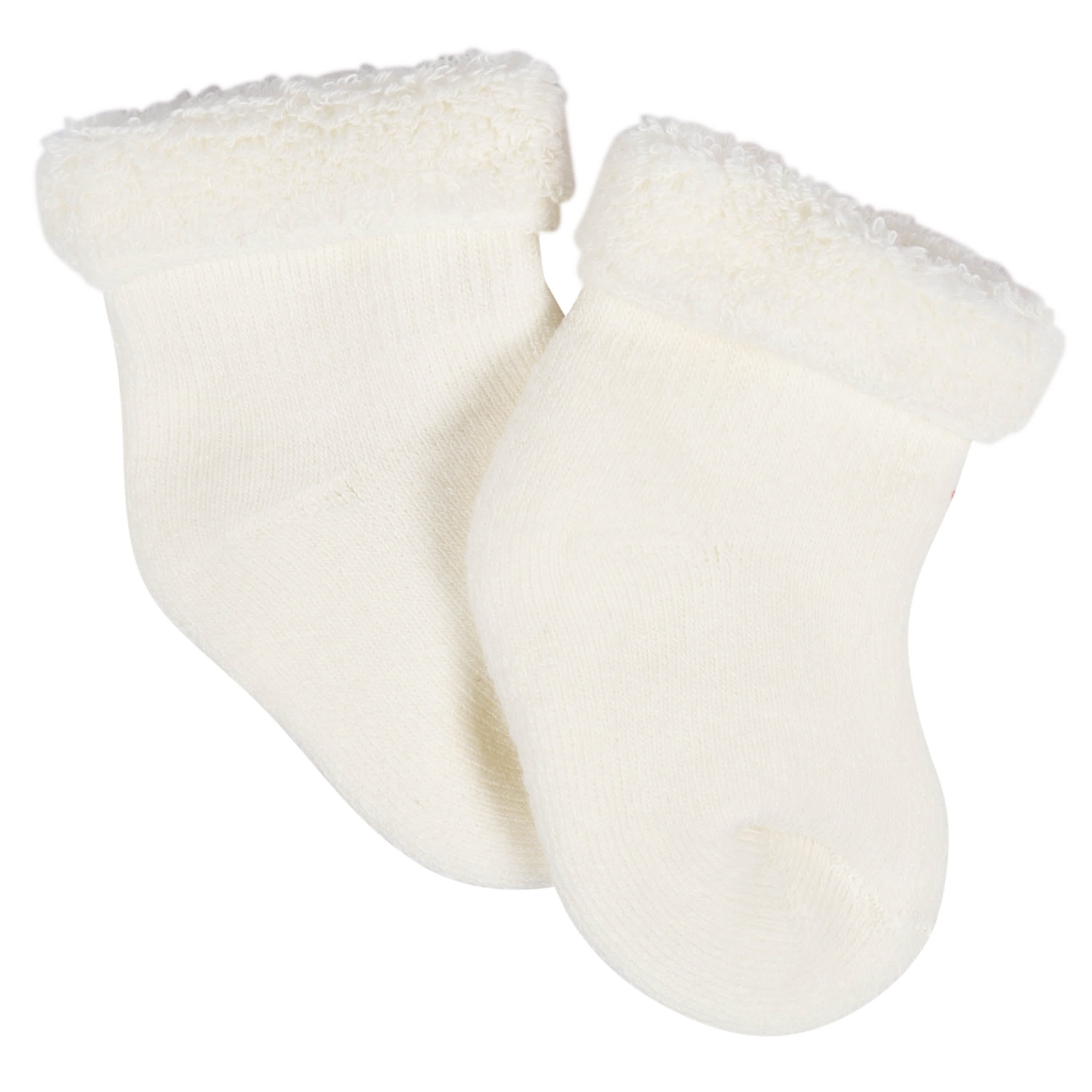 12-Pack Baby Girls Golden Floral Terry Wiggle Proof® Socks - Image 11