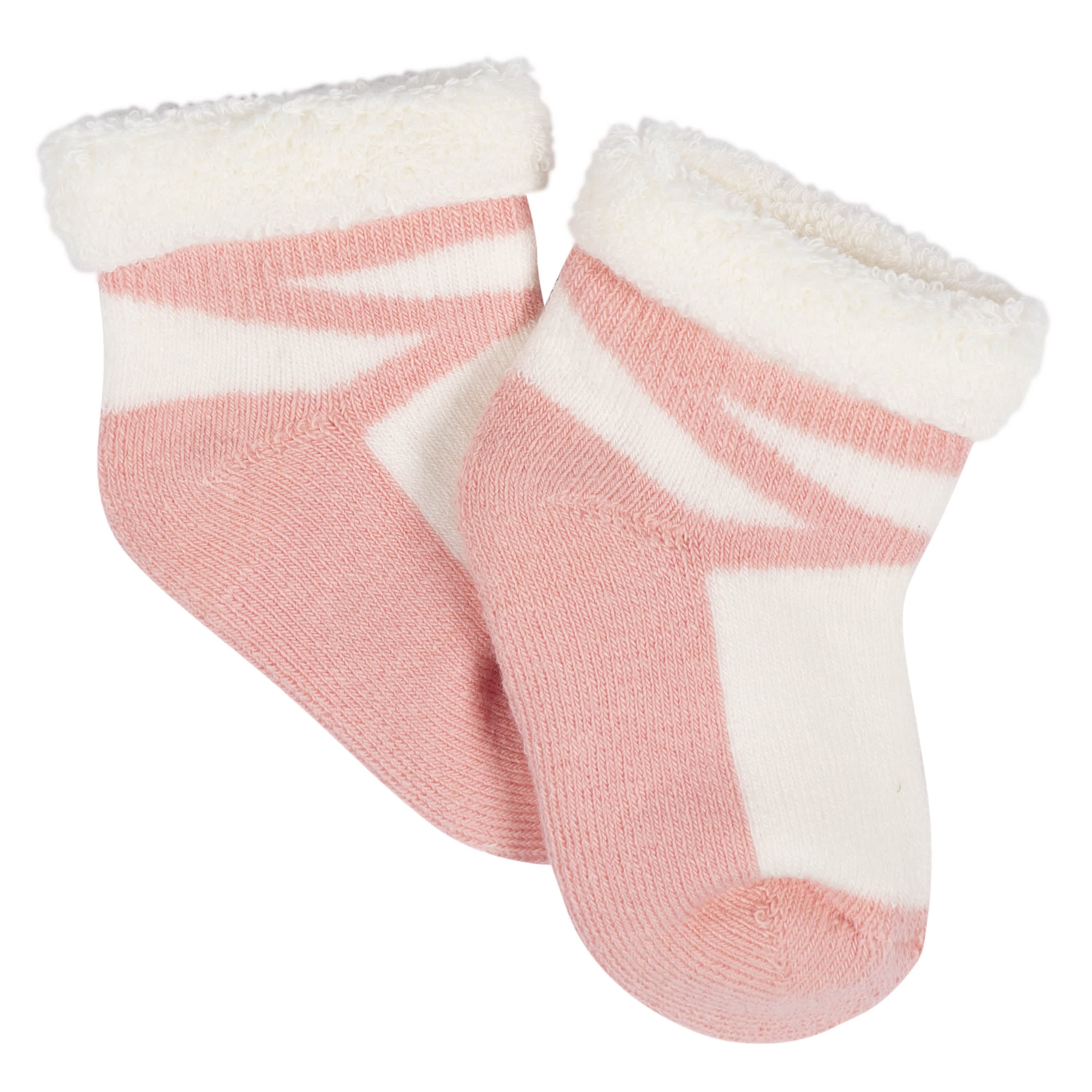 12-Pack Baby Girls Golden Floral Terry Wiggle Proof® Socks - Image 5