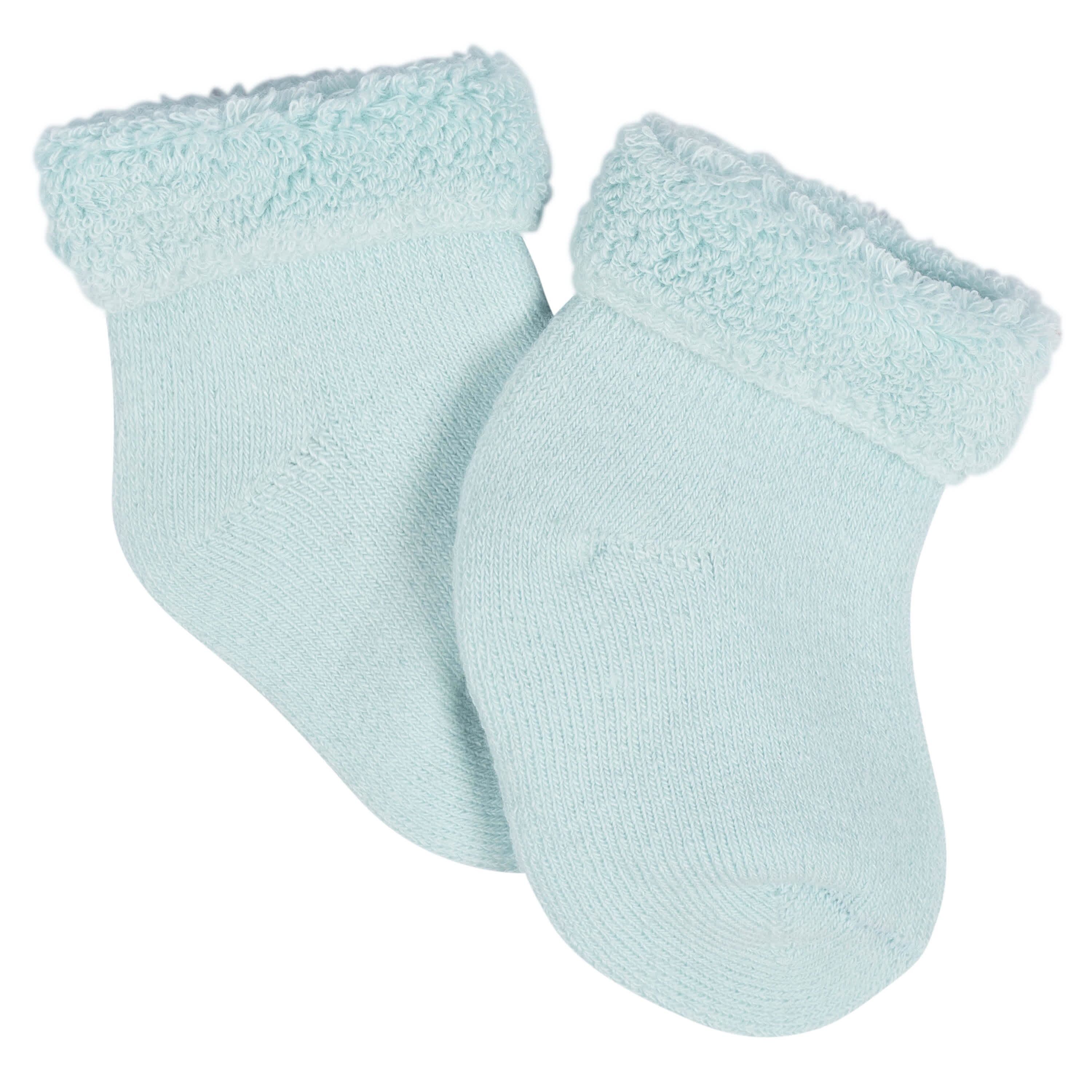 12-Pack Baby Girls Lavender Garden Terry Wiggle Proof® Socks - Image 8