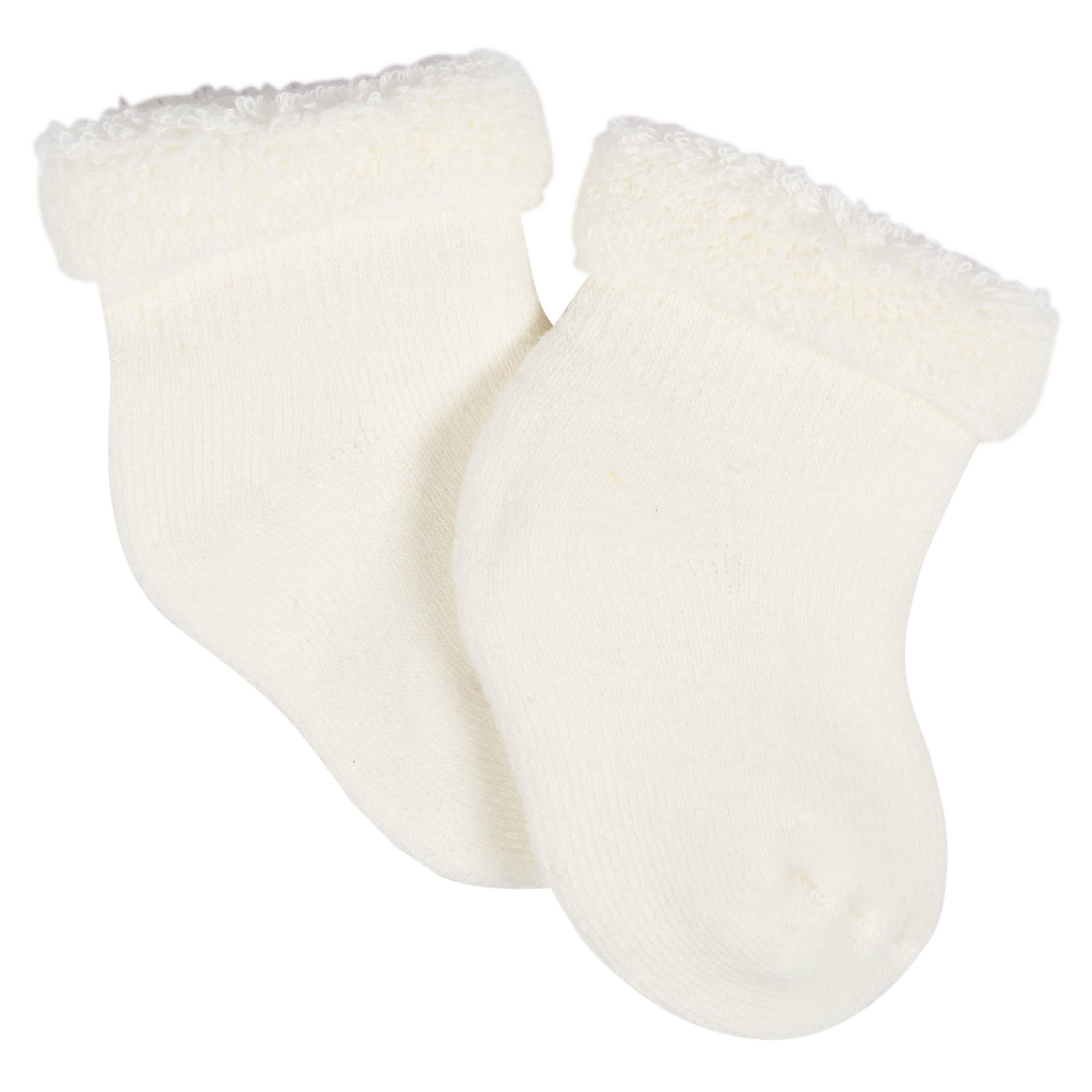 12-Pack Baby Girls Lavender Garden Terry Wiggle Proof® Socks - Image 9