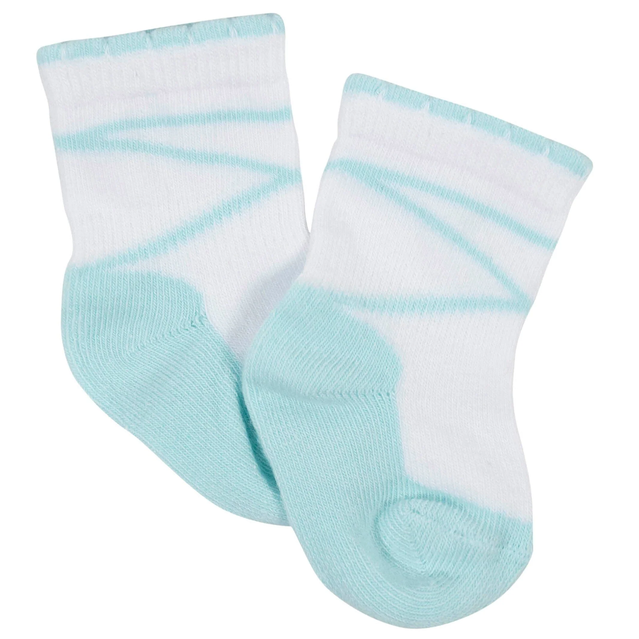 12-Pack Baby Girls Love, Floral, & Fairy Tale Wiggle-Proof™ Socks - Image 2