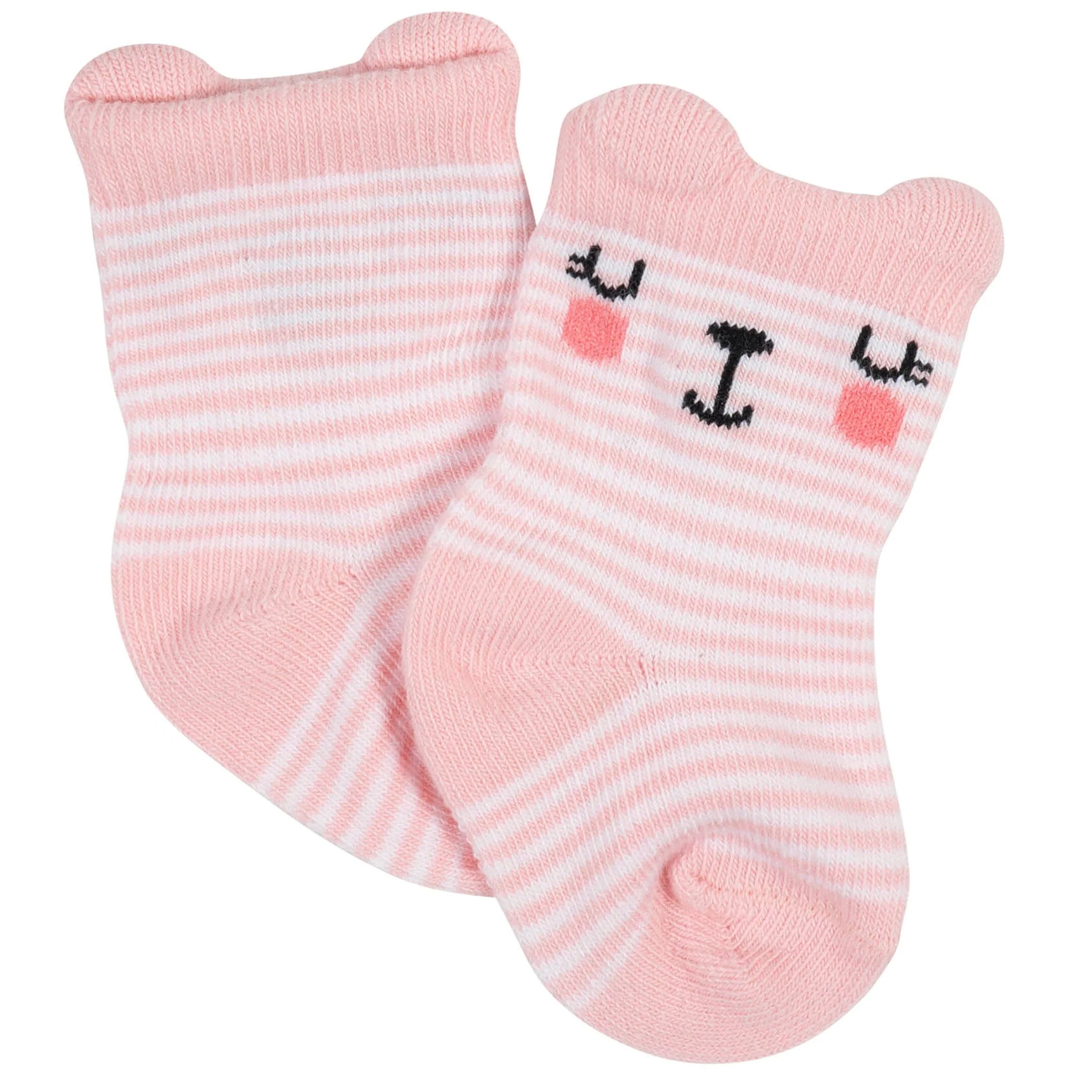 12-Pack Baby Girls Love, Floral, & Fairy Tale Wiggle-Proof™ Socks - Image 9