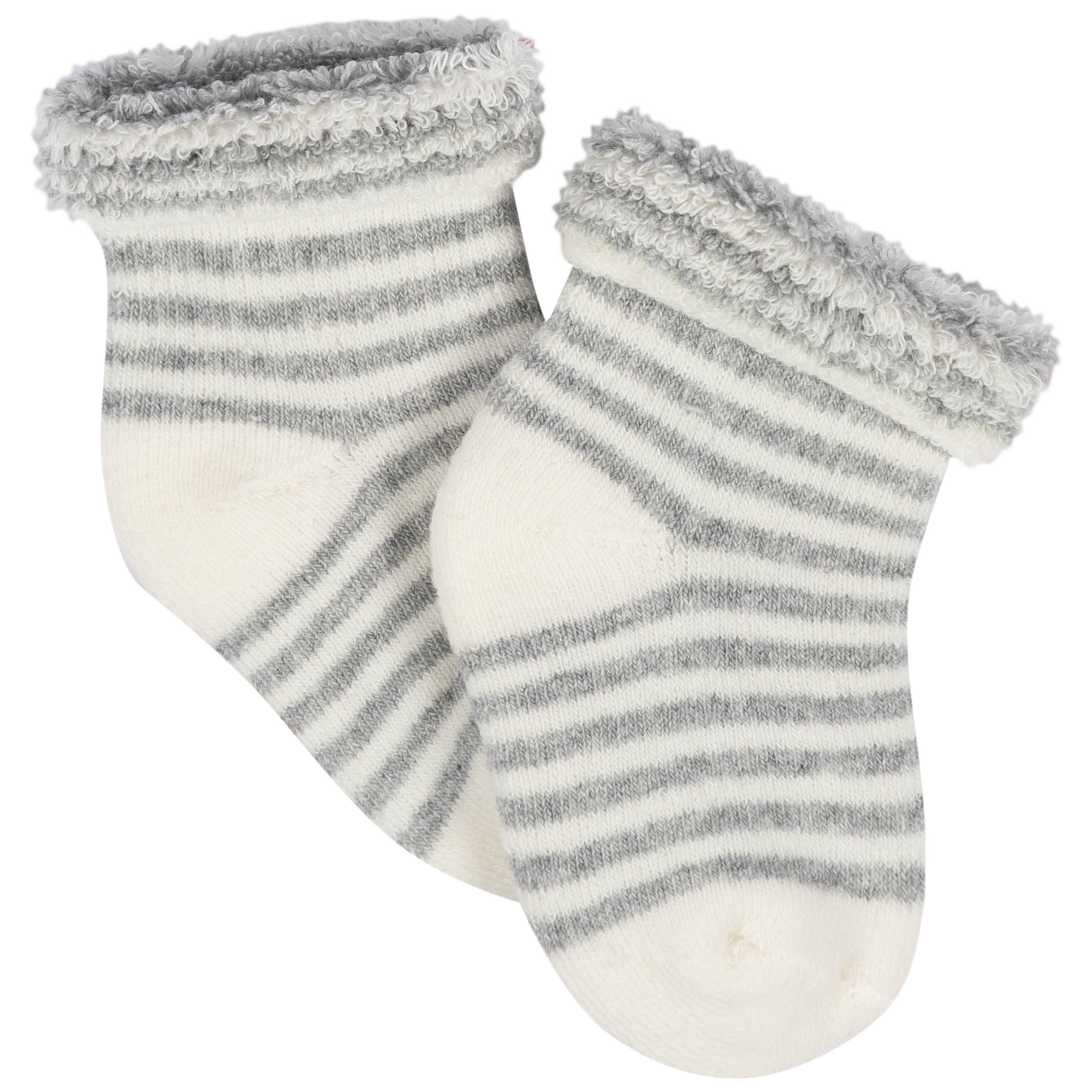 12-Pack Baby Neutral Happy Veggies Terry Wiggle Proof® Socks - Image 3