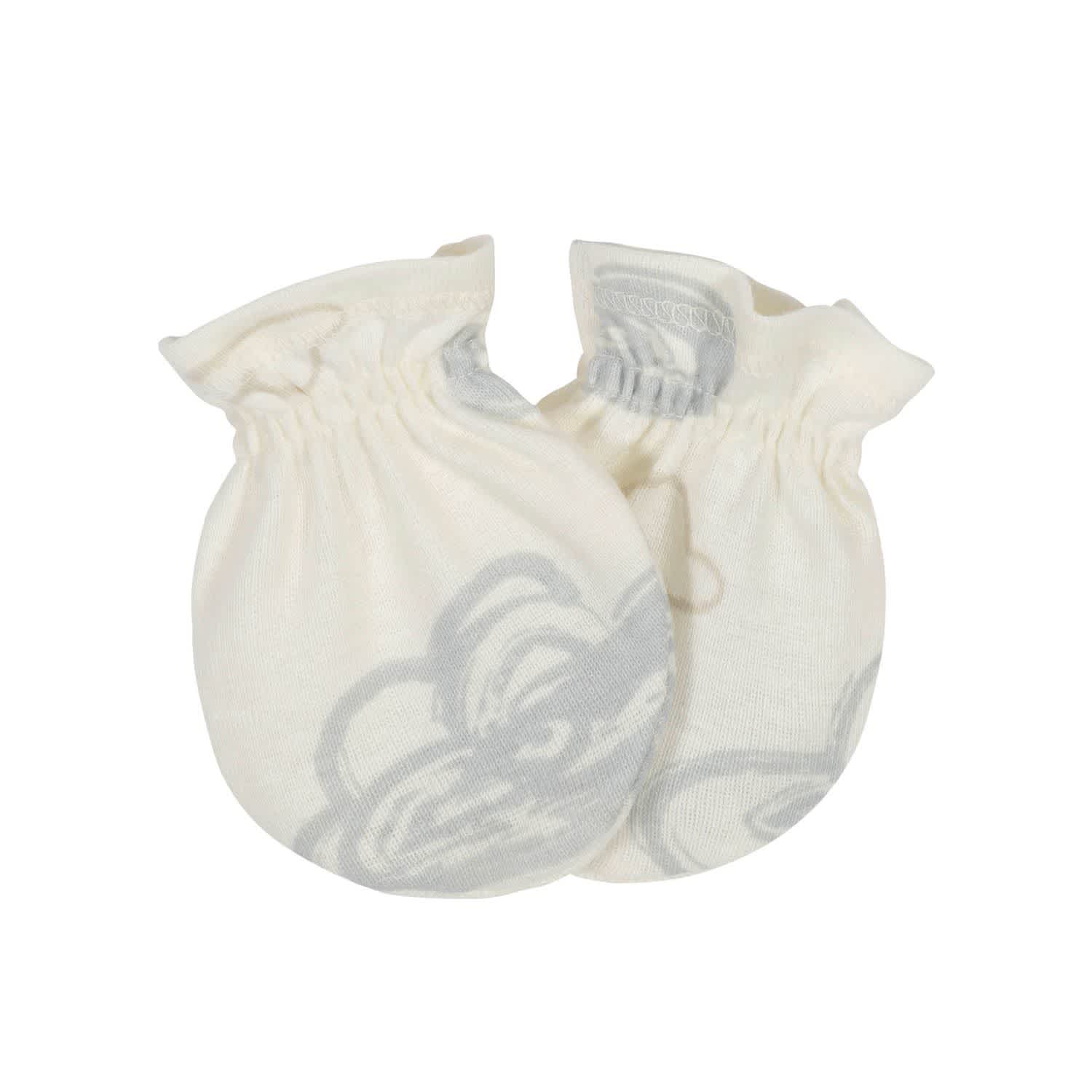 12-Piece Baby Neutral Words Cap and Mitten Set - Image 11