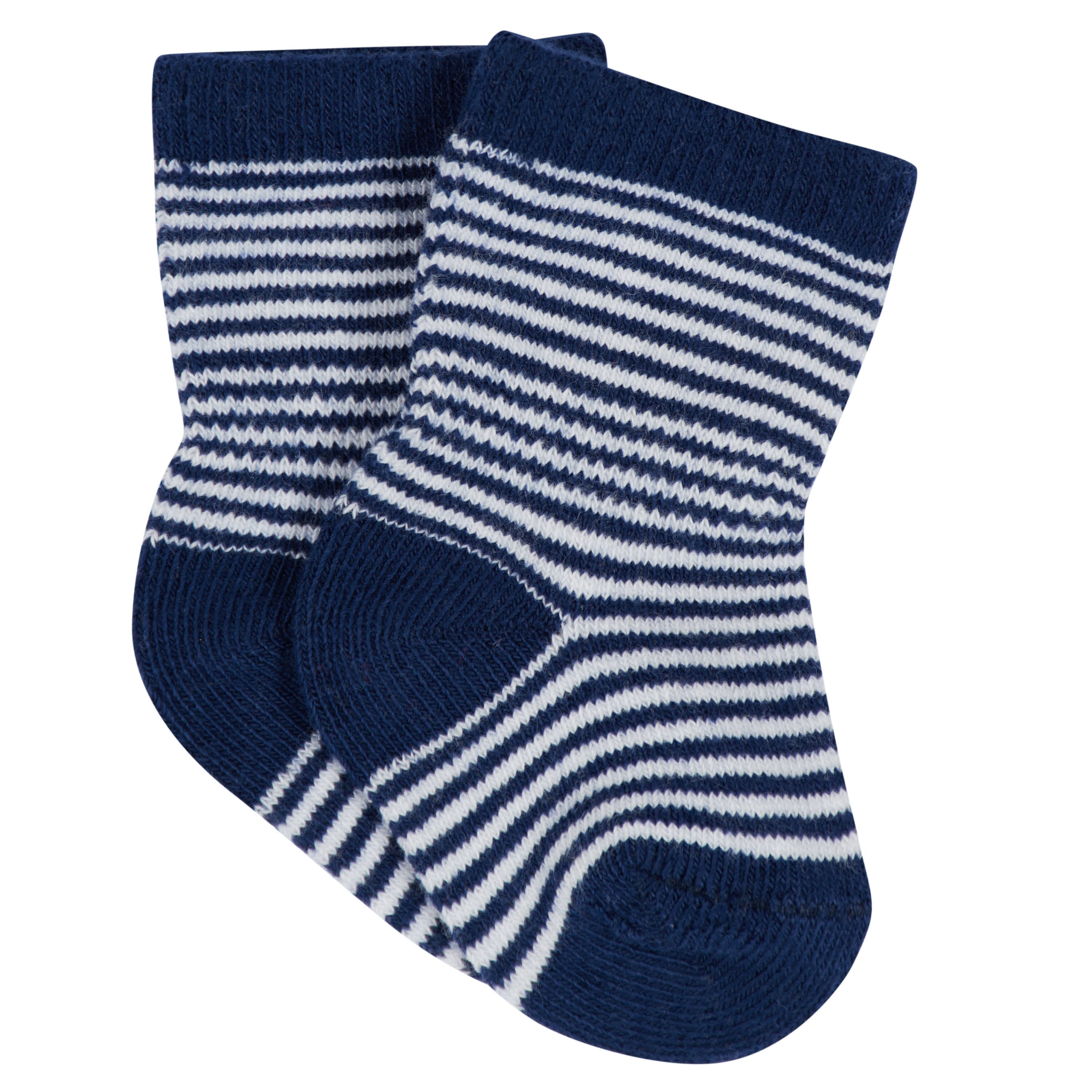12-Pack Baby & Toddler Boys Construction Zone Jersey Crew Wiggle Proof® Socks - Image 13