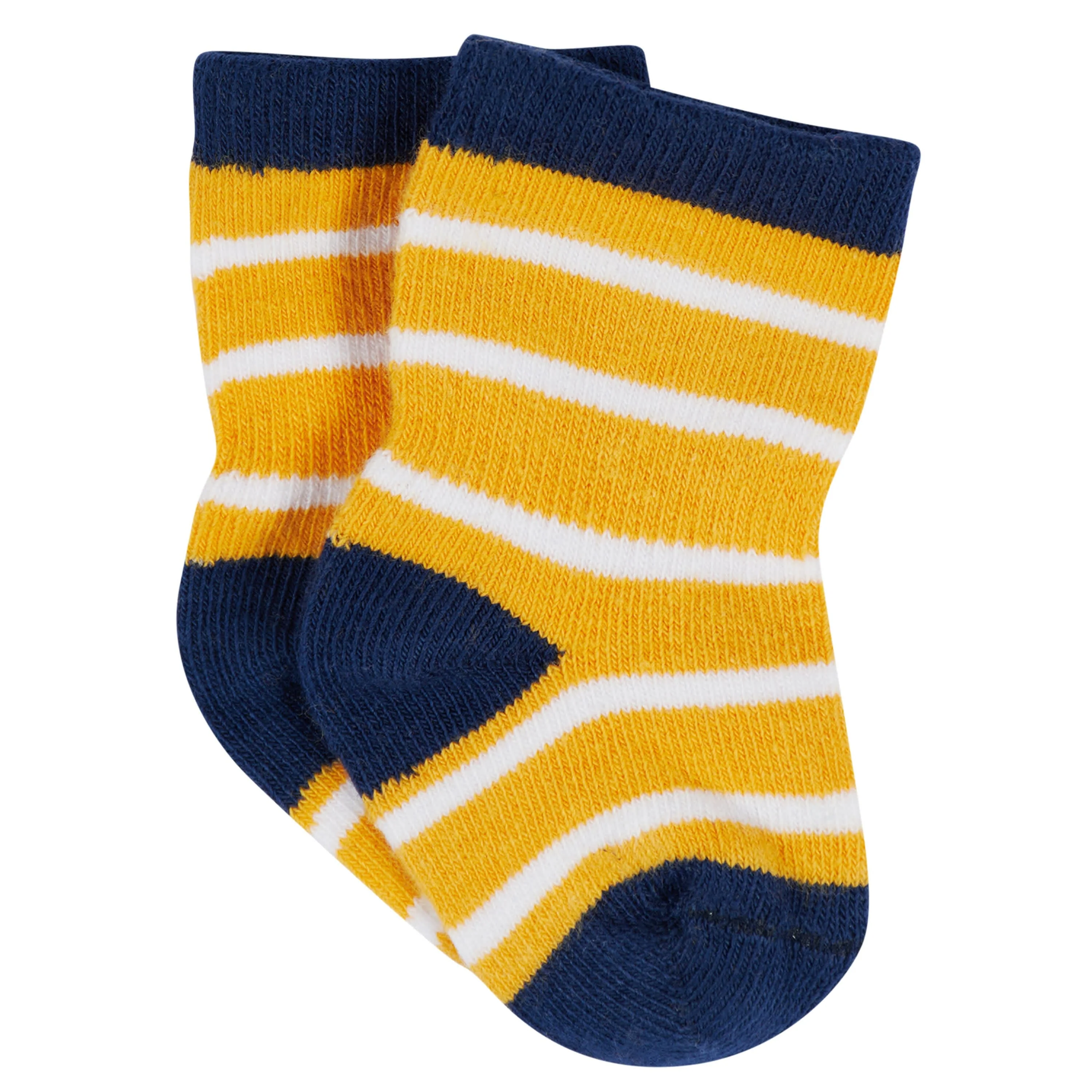 12-Pack Baby & Toddler Boys Construction Zone Jersey Crew Wiggle Proof® Socks - Image 7