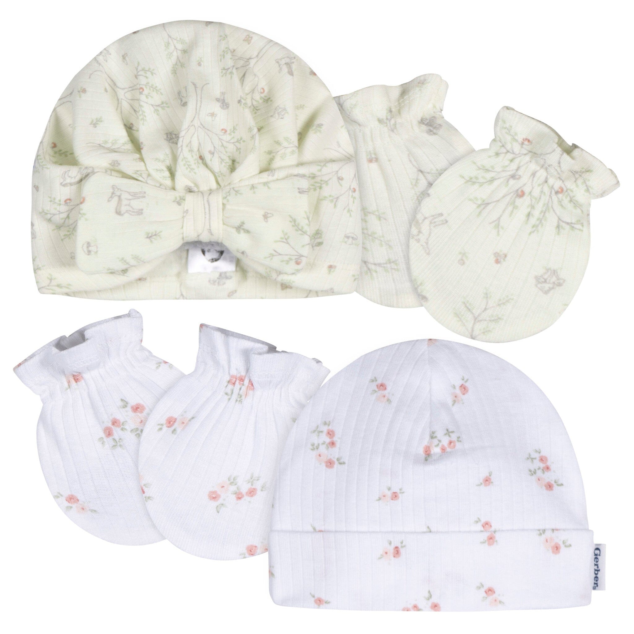 12-Piece Baby Girls Deer Everyday Basics Gift Set - Image 9