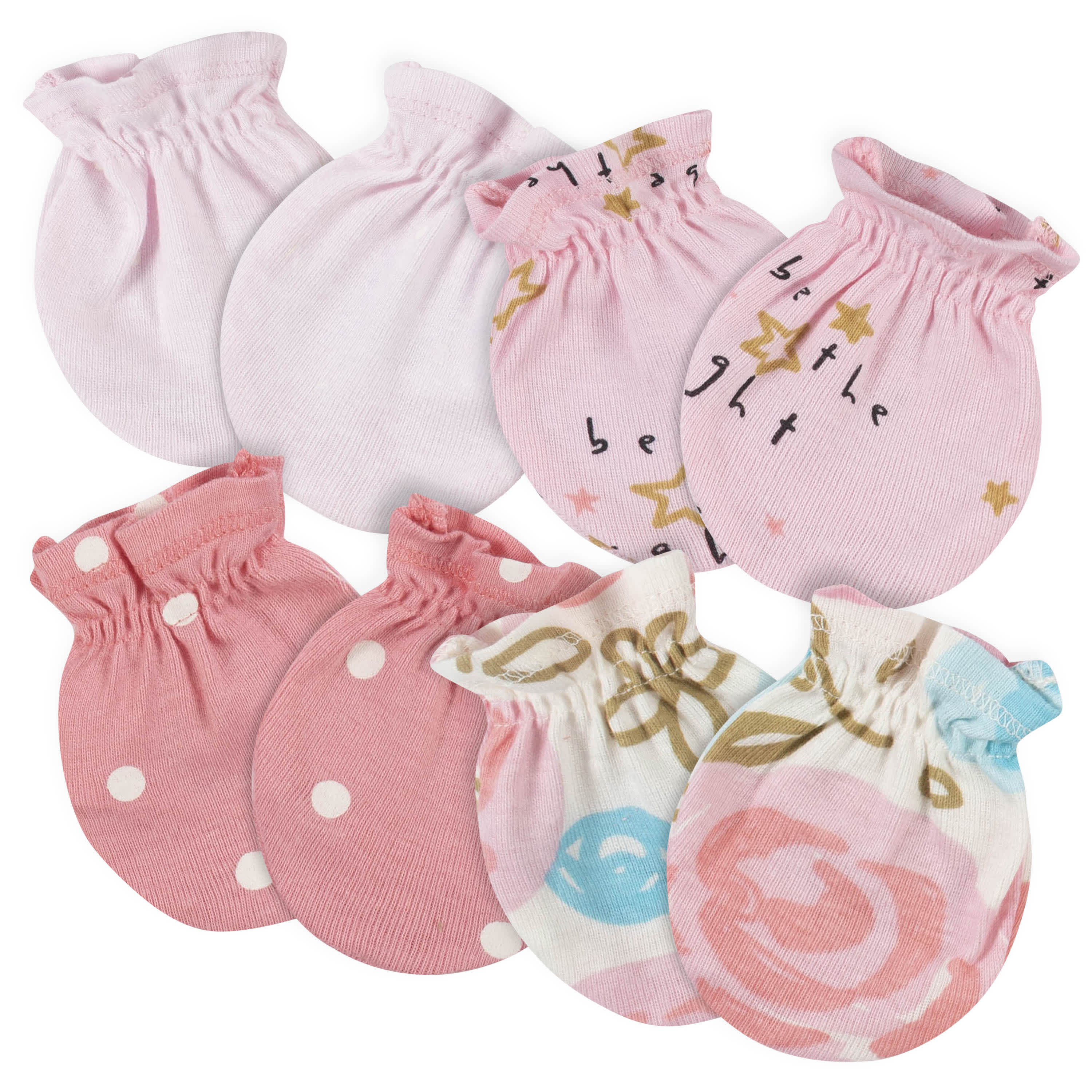 16-Piece Baby Girls Princess Gown, Mitten, Cap, & Sock Set - Image 3