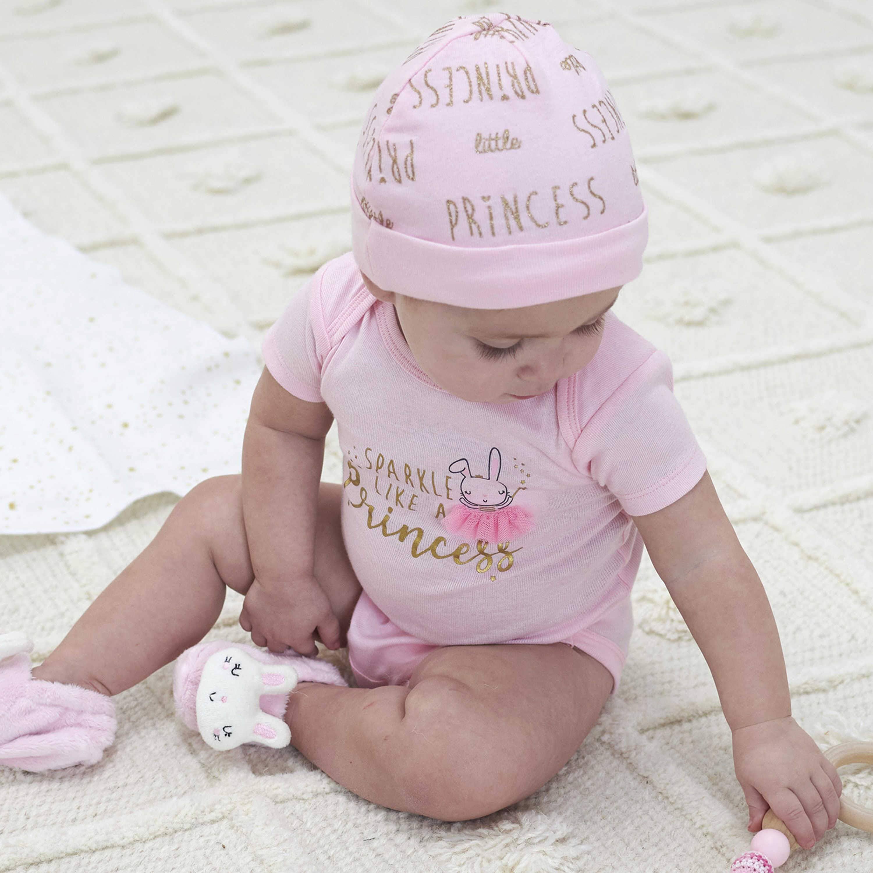17-Piece Baby Girls Little Princess Apparel & Blankets Set - Image 19