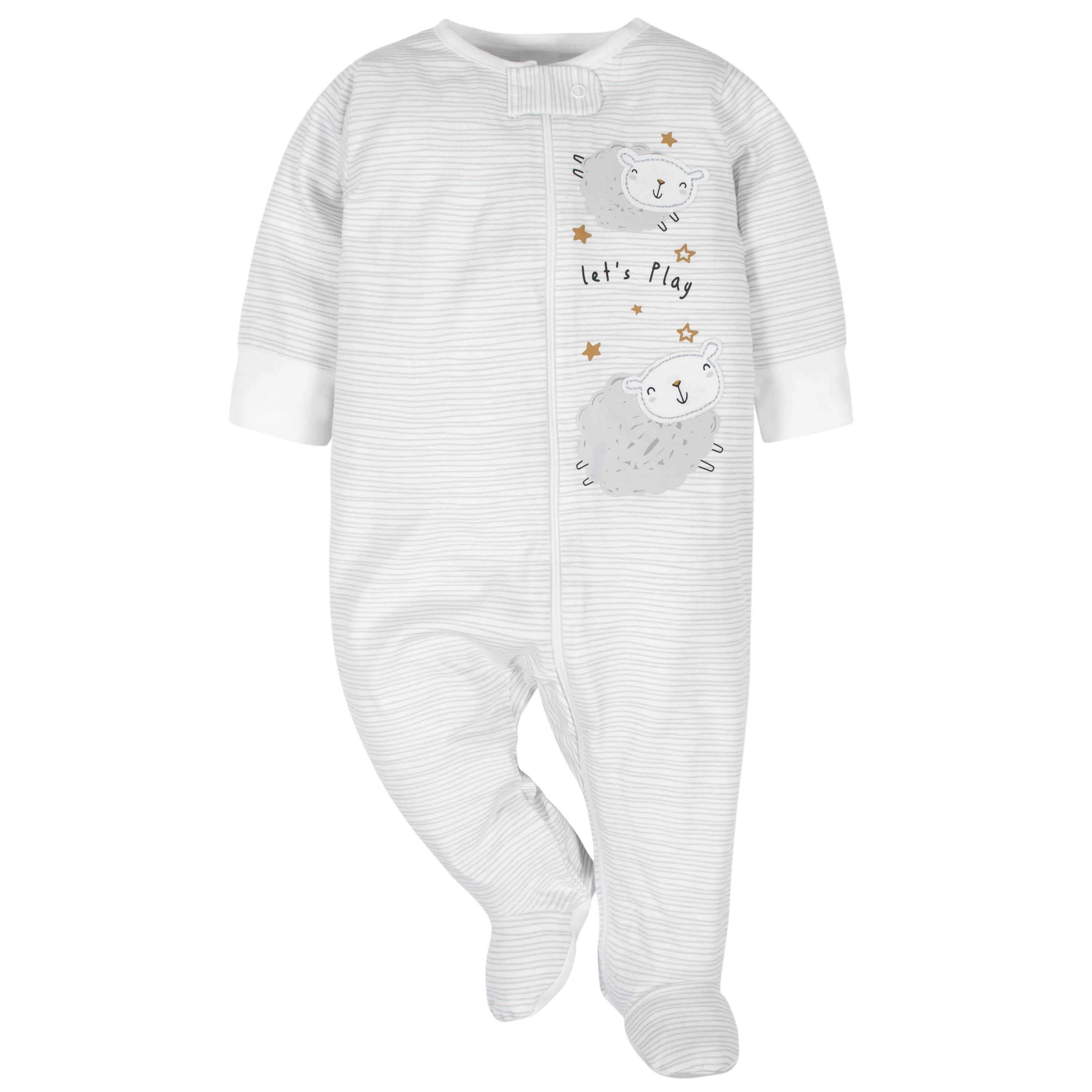 17-Piece Baby Neutral Sheep Apparel & Blankets Set - Image 6