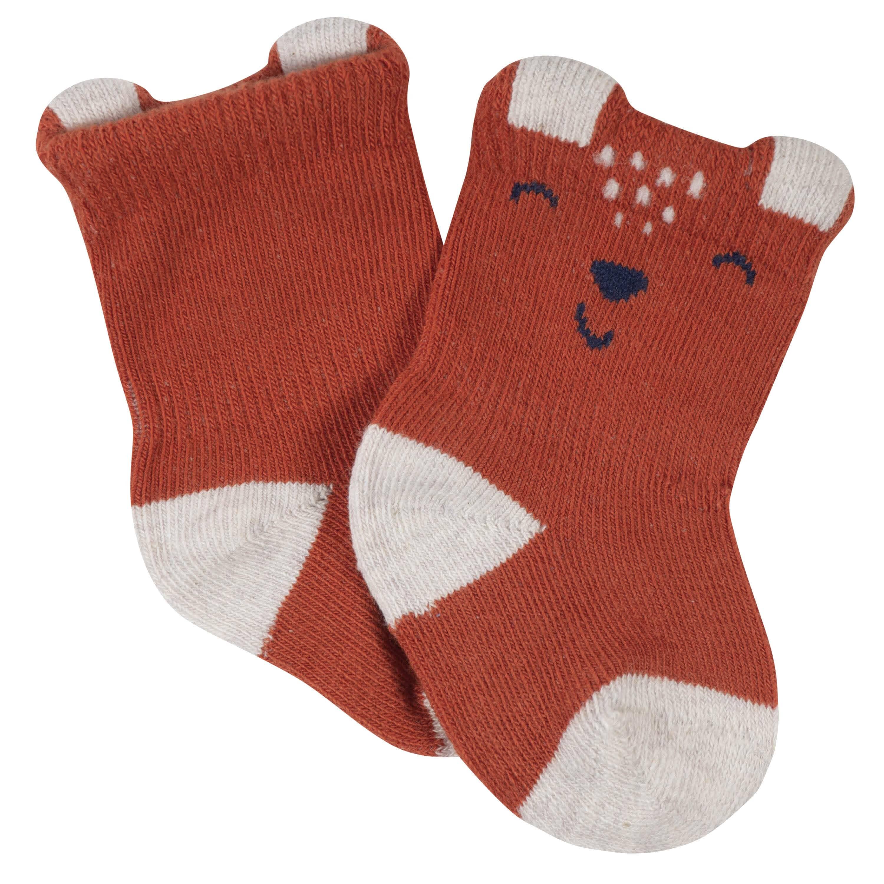 18-Piece Baby Boys Fox Onesies® Bodysuit, Mitten, Cap, & Sock Set - Image 10
