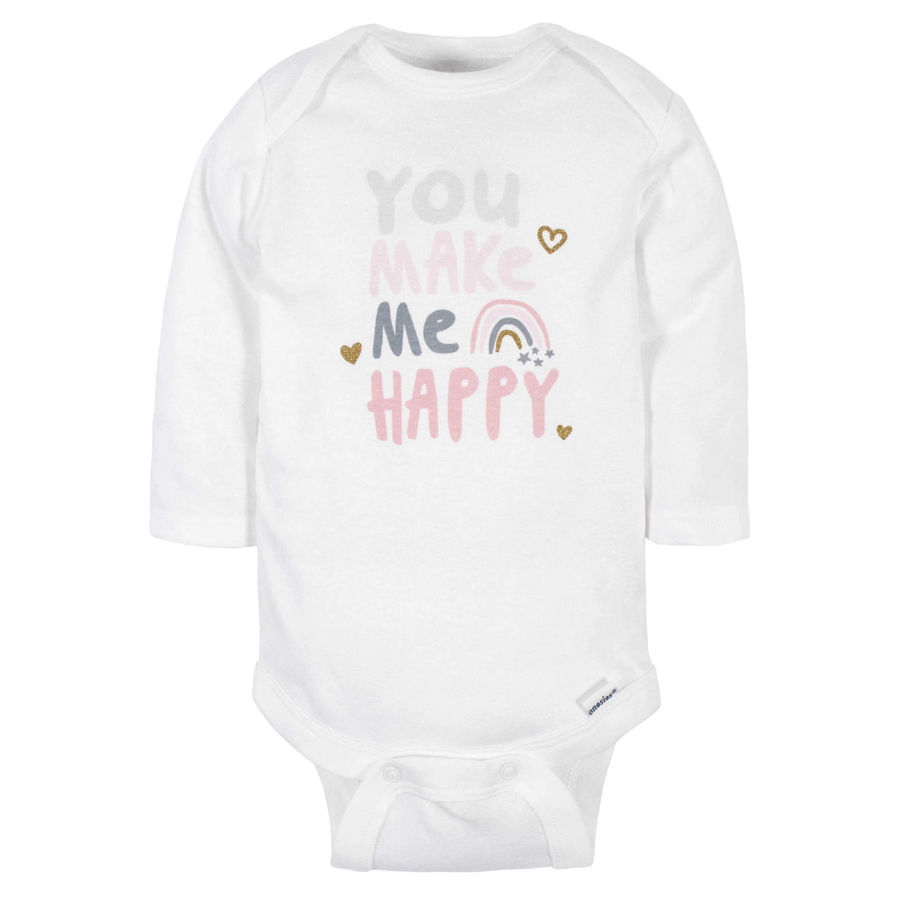 18-Piece Baby Girls Bear Sleep 'N Play, Onesies® Bodysuit, and Burpcloth Set - Image 5