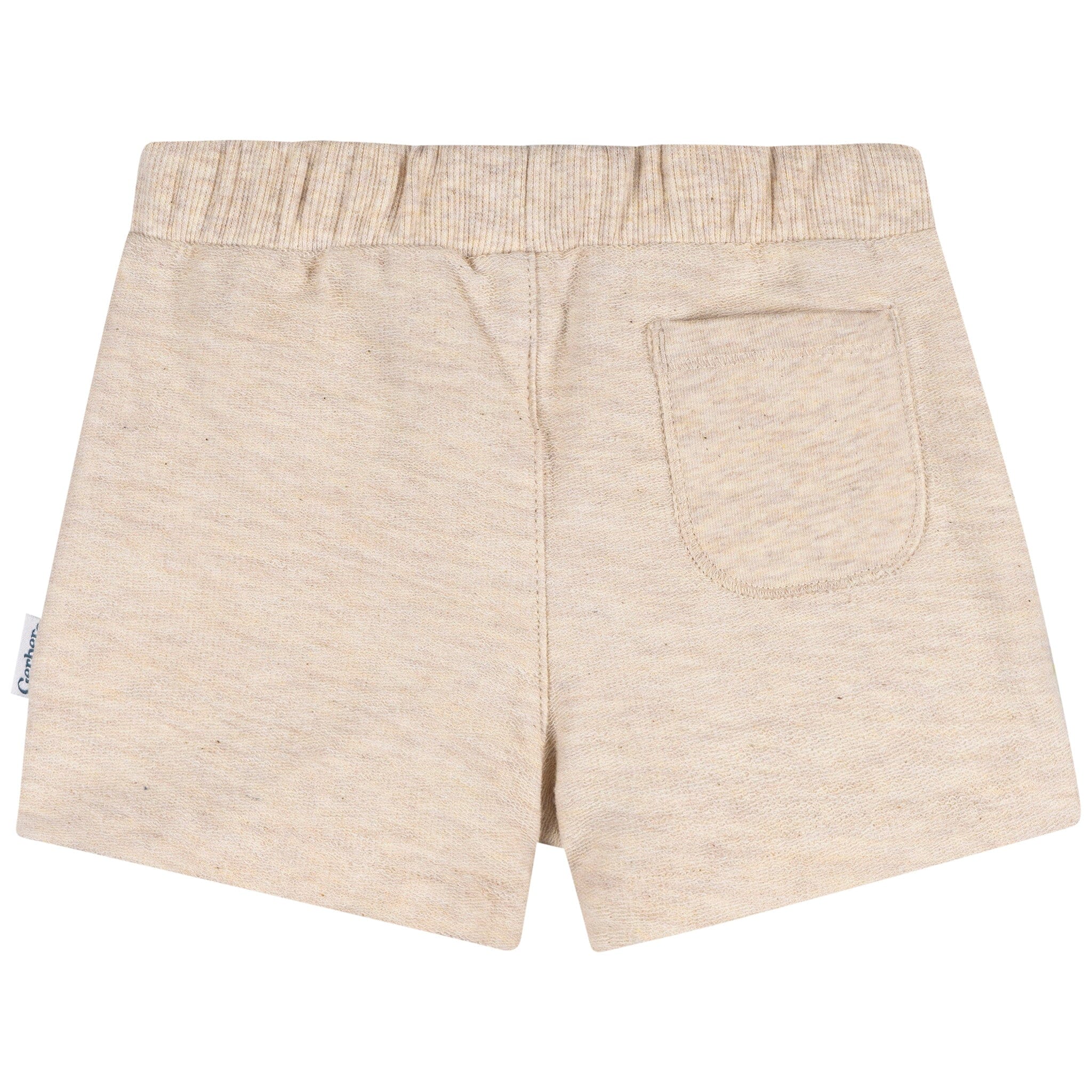2-Pack Baby & Toddler Boys Green & Tan Knit Shorts - Image 10