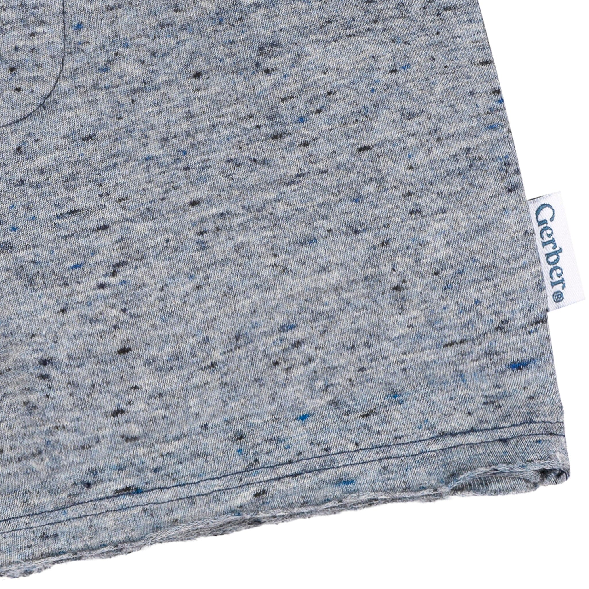 2-Pack Baby & Toddler Boys Blue Raw Edge Knit Shorts - Image 11