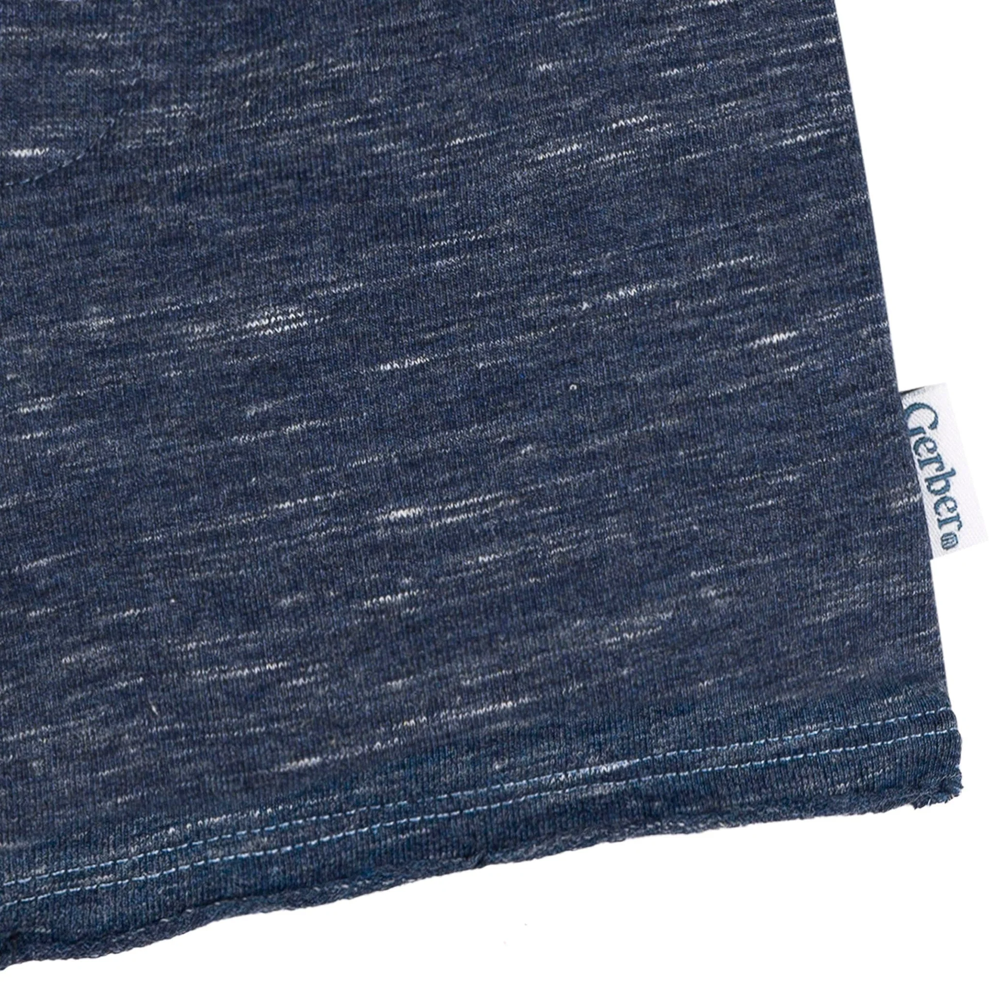 2-Pack Baby & Toddler Boys Blue Raw Edge Knit Shorts - Image 5
