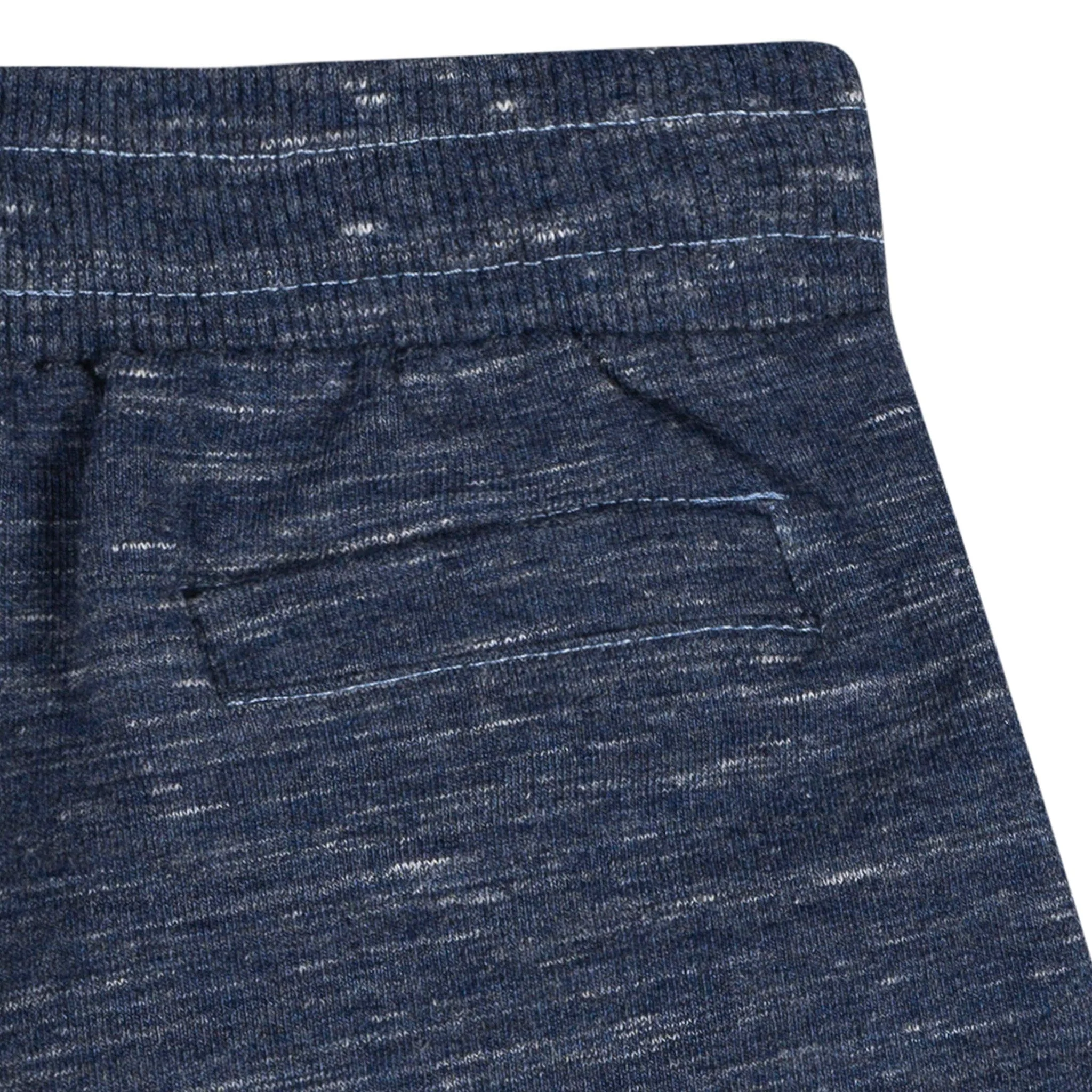 2-Pack Baby & Toddler Boys Blue Raw Edge Knit Shorts - Image 7