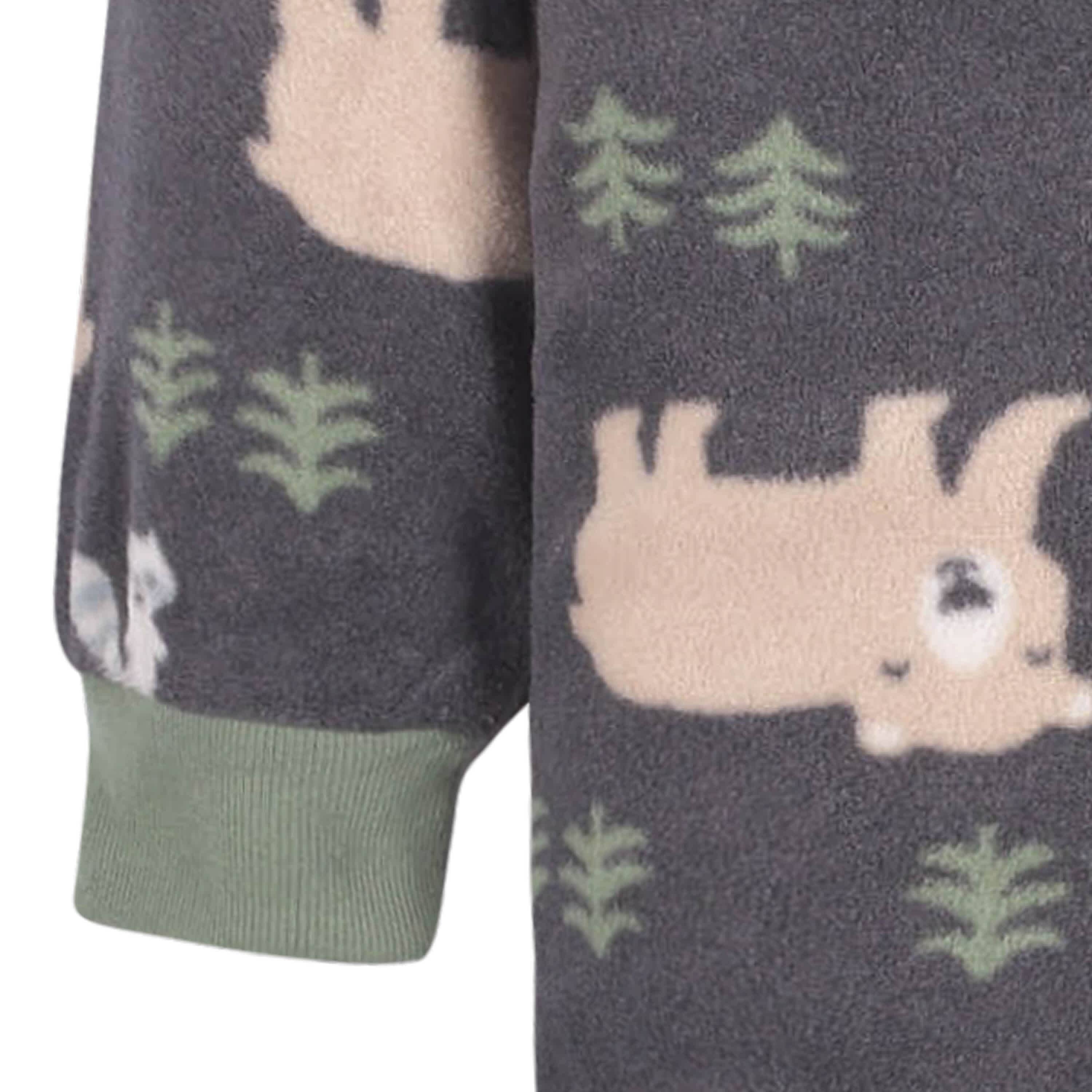 2-Pack Baby & Toddler Boys Brown Bears Fleece Pajamas - Image 8