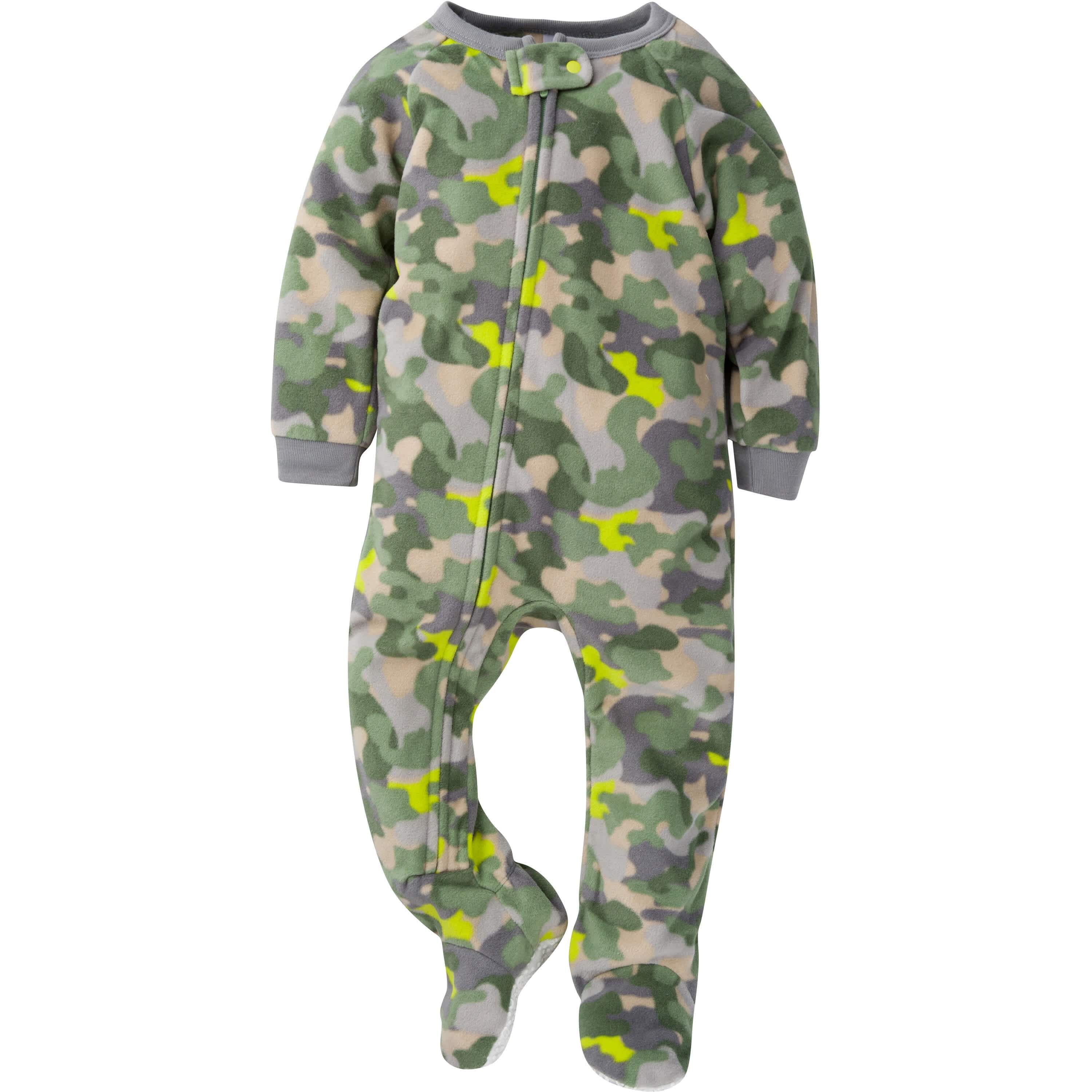 2-Pack Baby & Toddler Boys Camo Fleece Pajamas - Image 2
