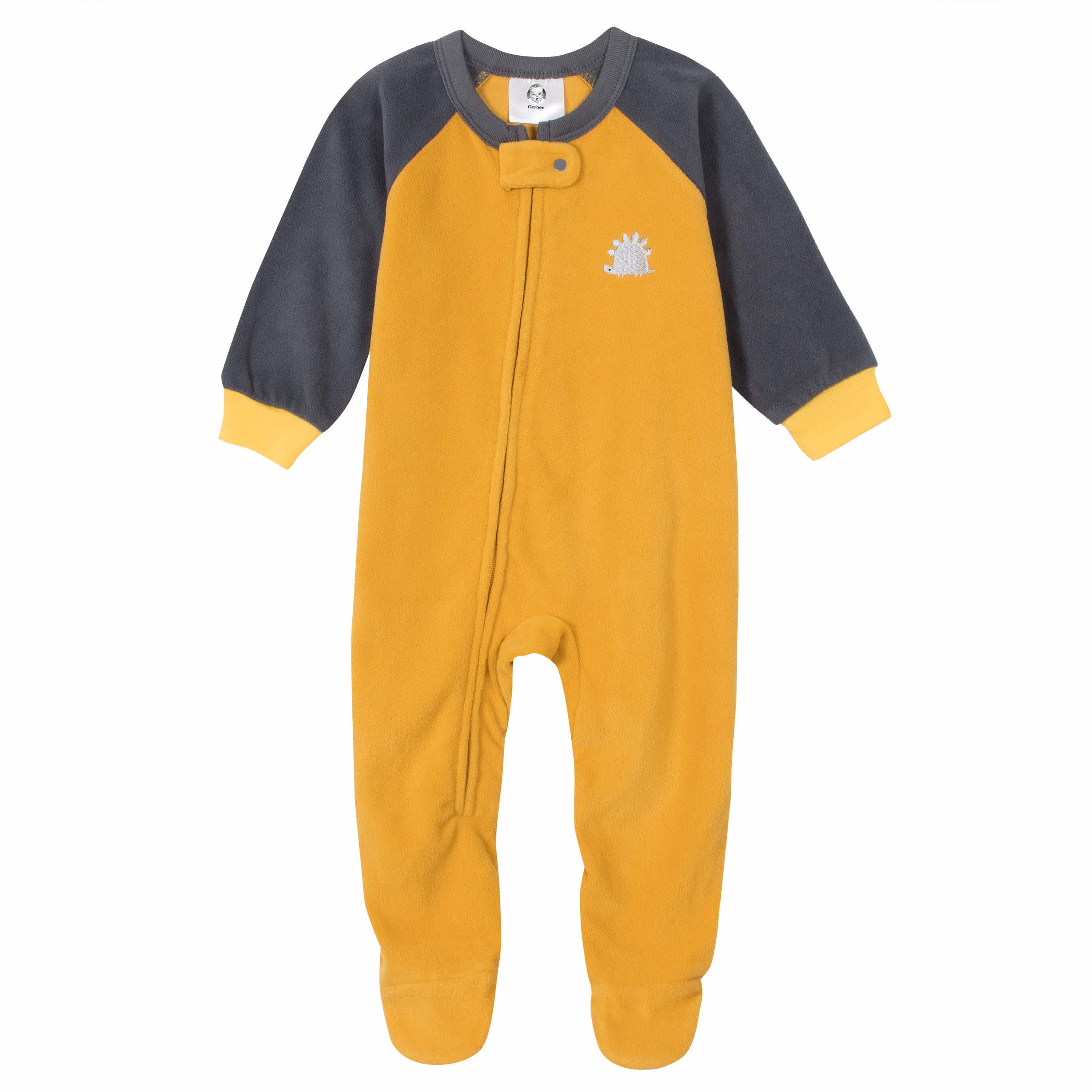 2-Pack Baby & Toddler Boys Dino Fleece Pajamas - Image 2
