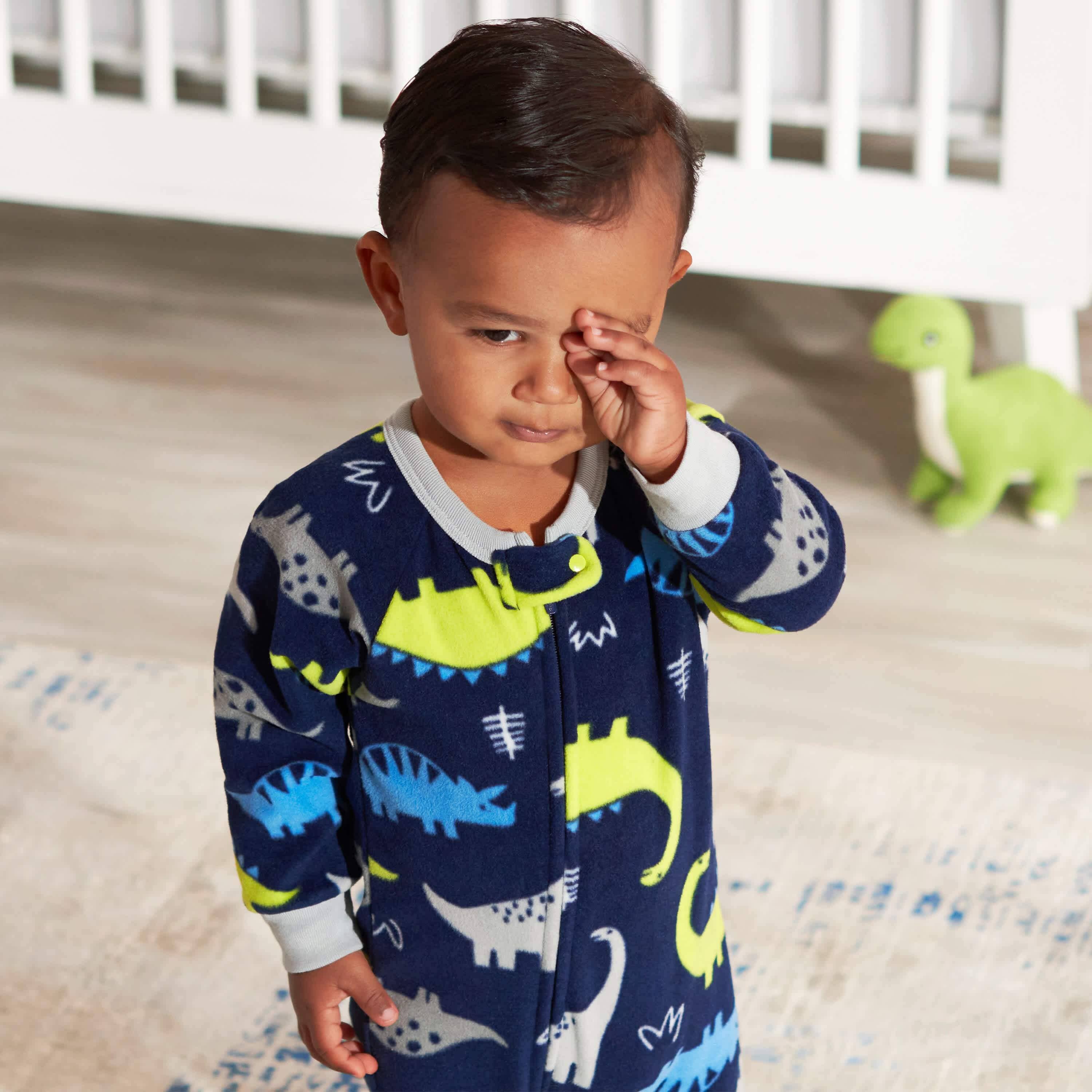 2-Pack Baby & Toddler Boys Dinos Fleece Pajamas - Image 2
