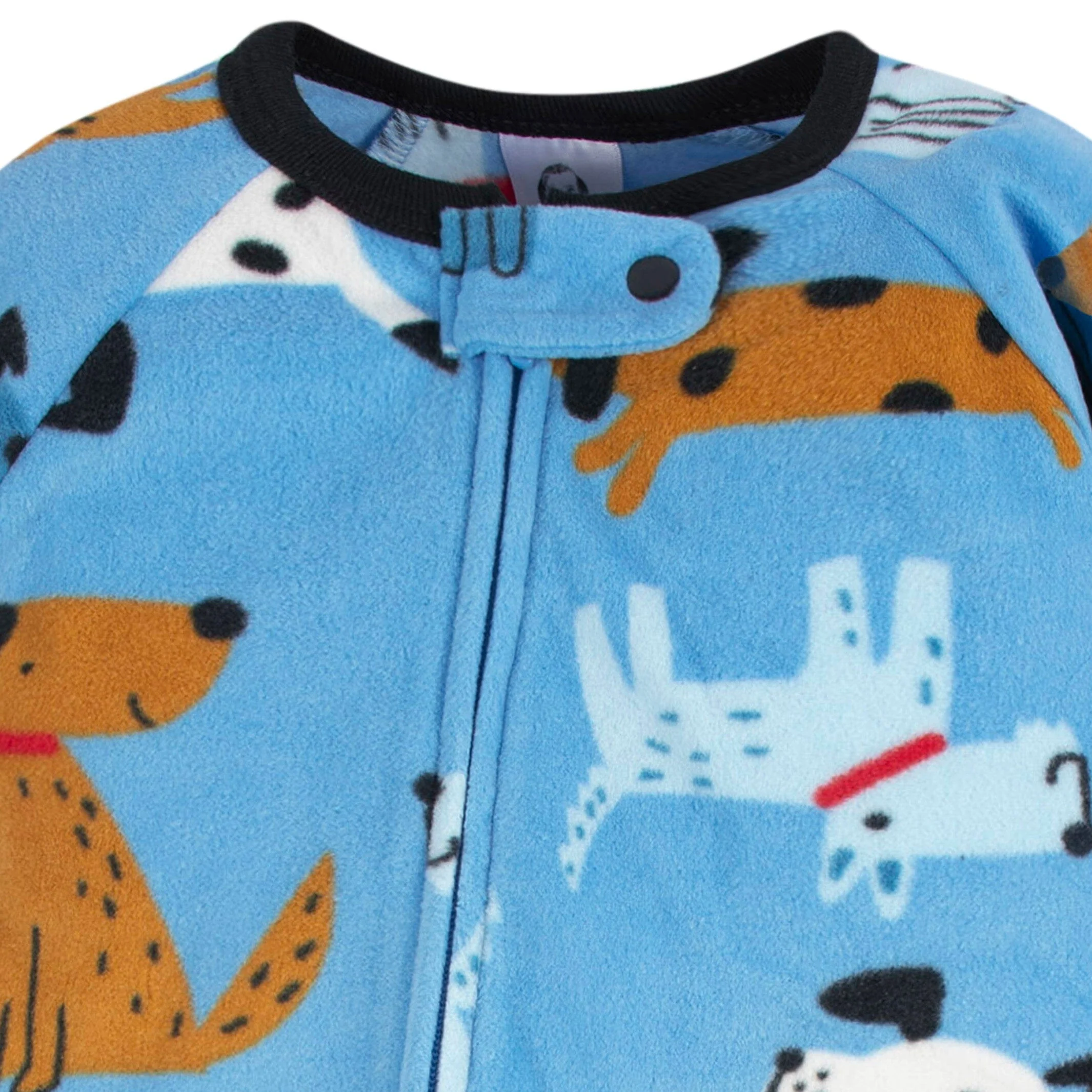 2-Pack Baby & Toddler Boys Dogs Fleece Pajamas - Image 3