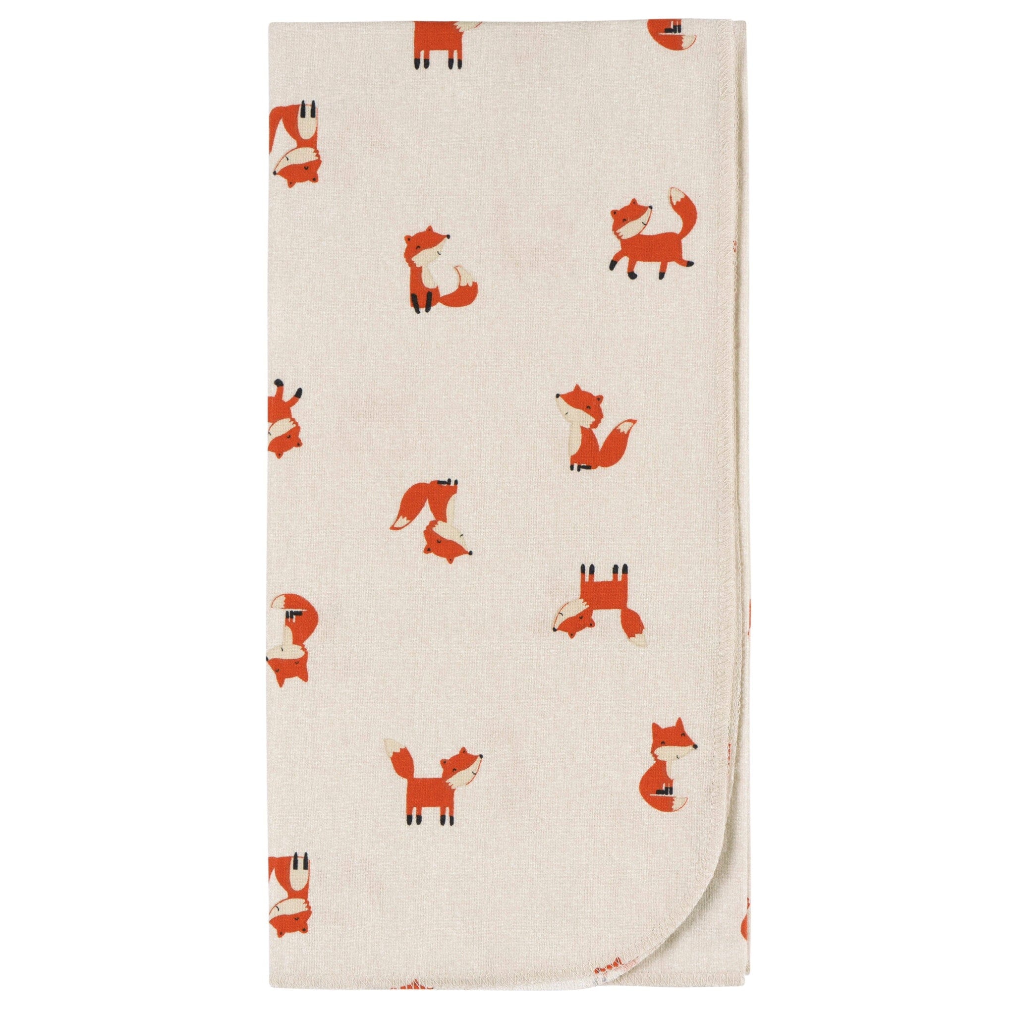 2-Pack Baby Boys Fox Flannel Blankets - Image 2
