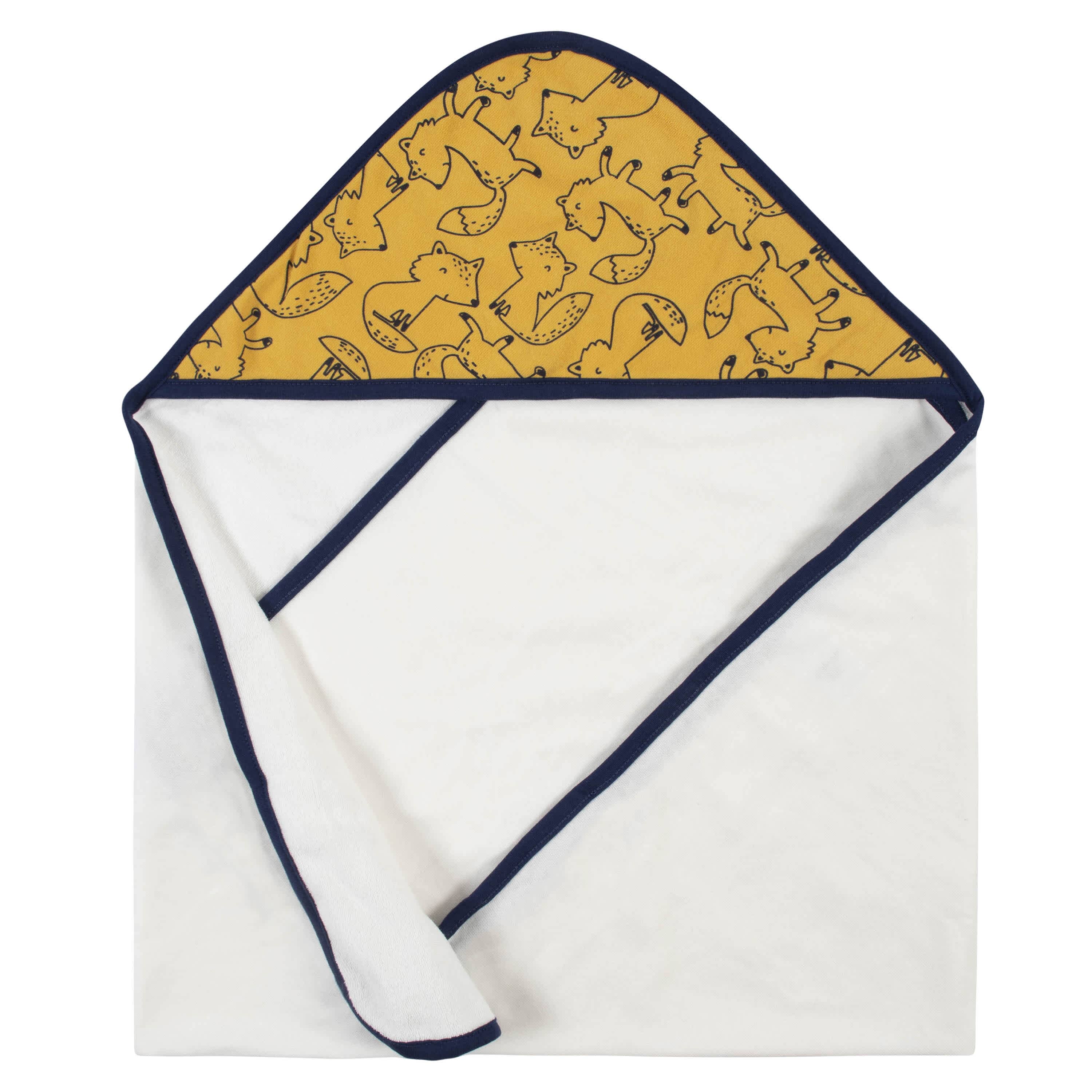 2-Pack Baby Boys Fox Hooded Towels - Image 4