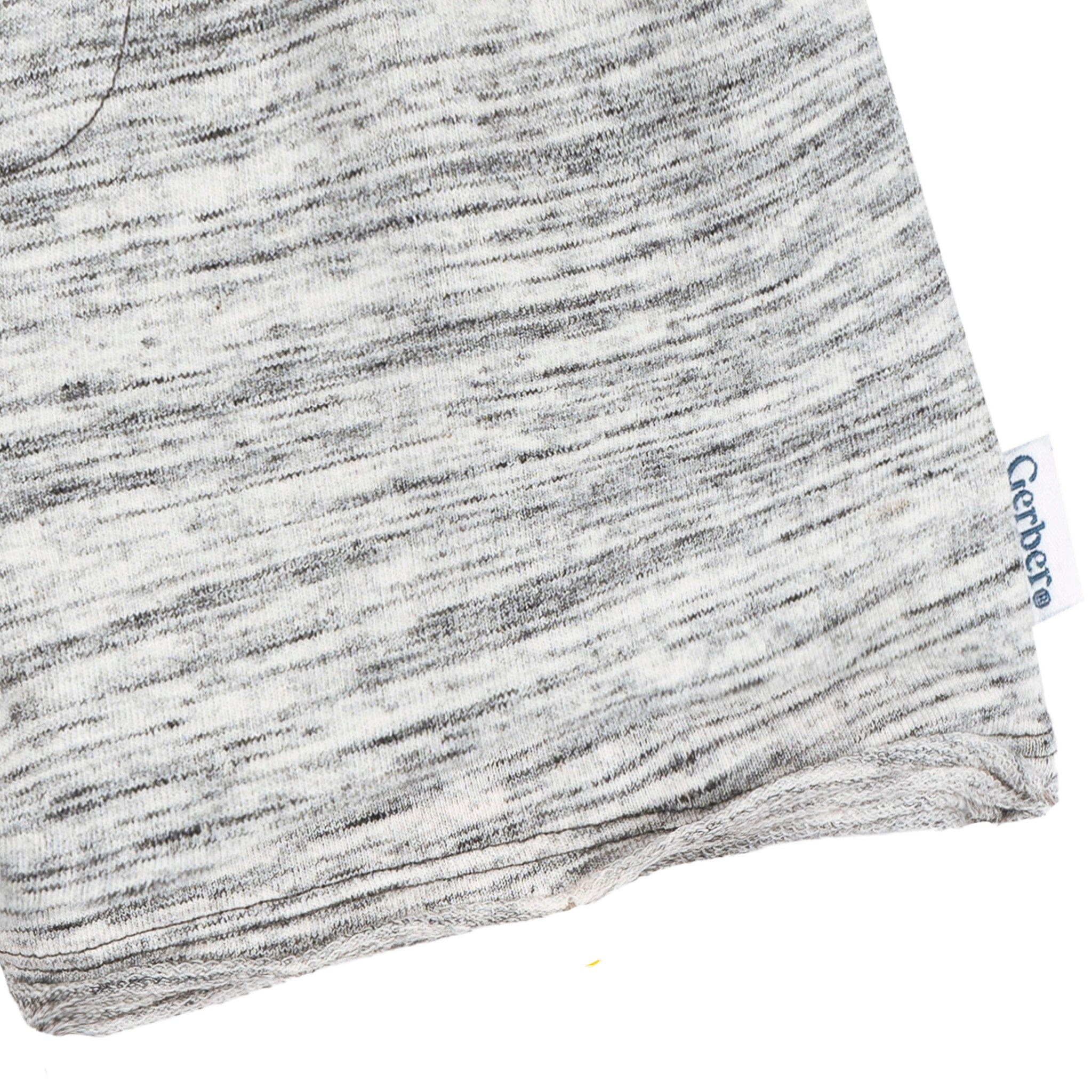 2-Pack Baby & Toddler Boys Gray Raw Edge Knit Shorts - Image 11