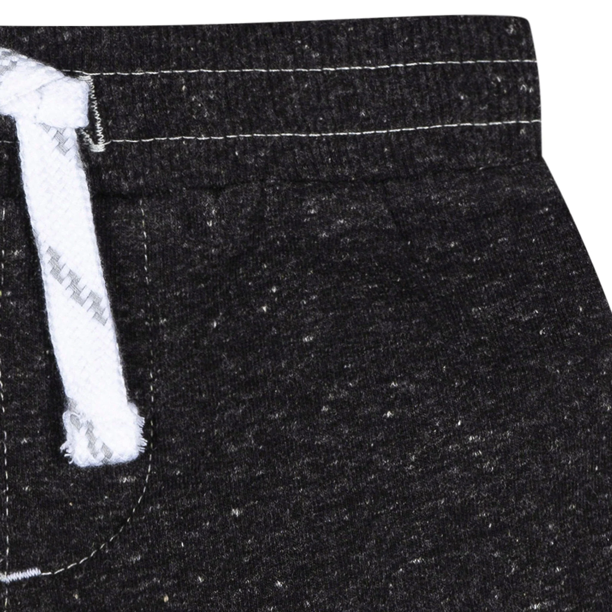 2-Pack Baby & Toddler Boys Gray Raw Edge Knit Shorts - Image 4