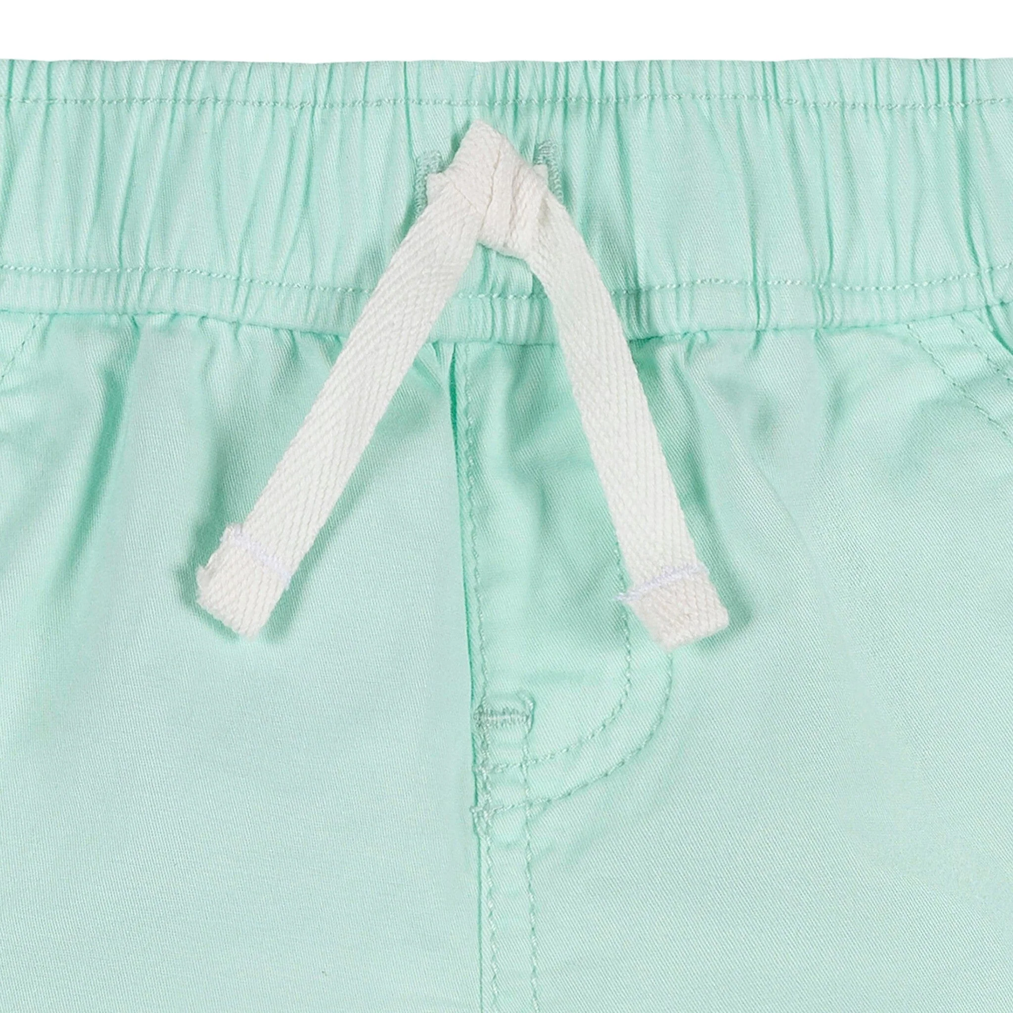 2-Pack Baby & Toddler Boys Green & Blue Twill Shorts - Image 7