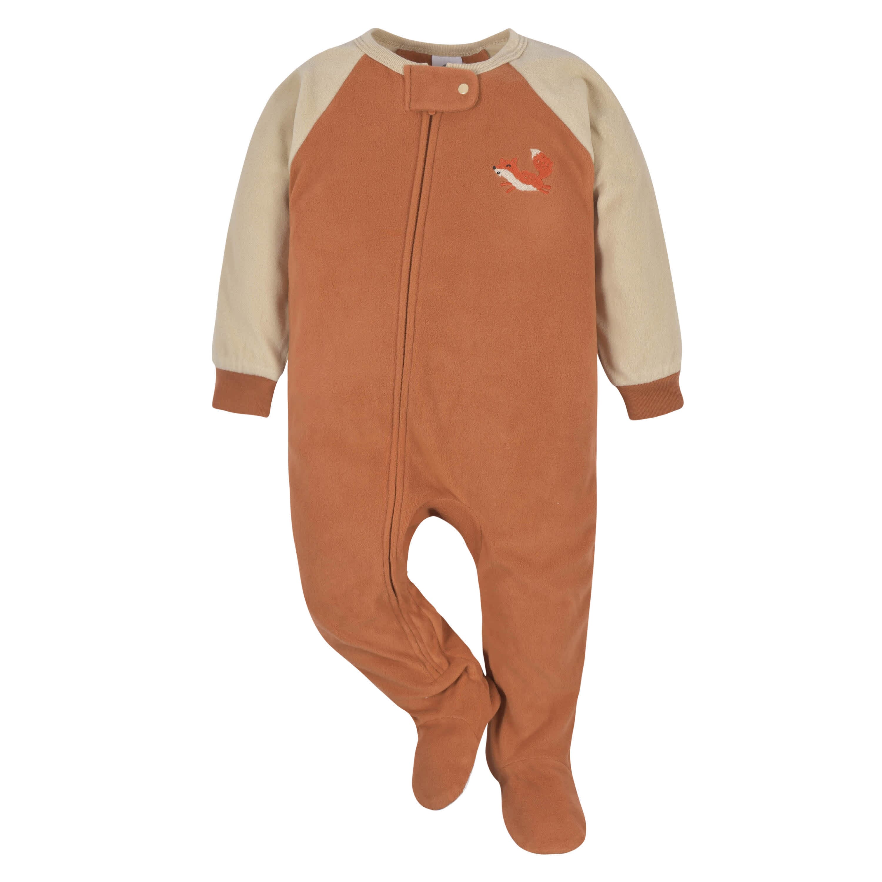 2-Pack Toddler Boys Green Fox Fleece Pajamas, 5T - Image 2