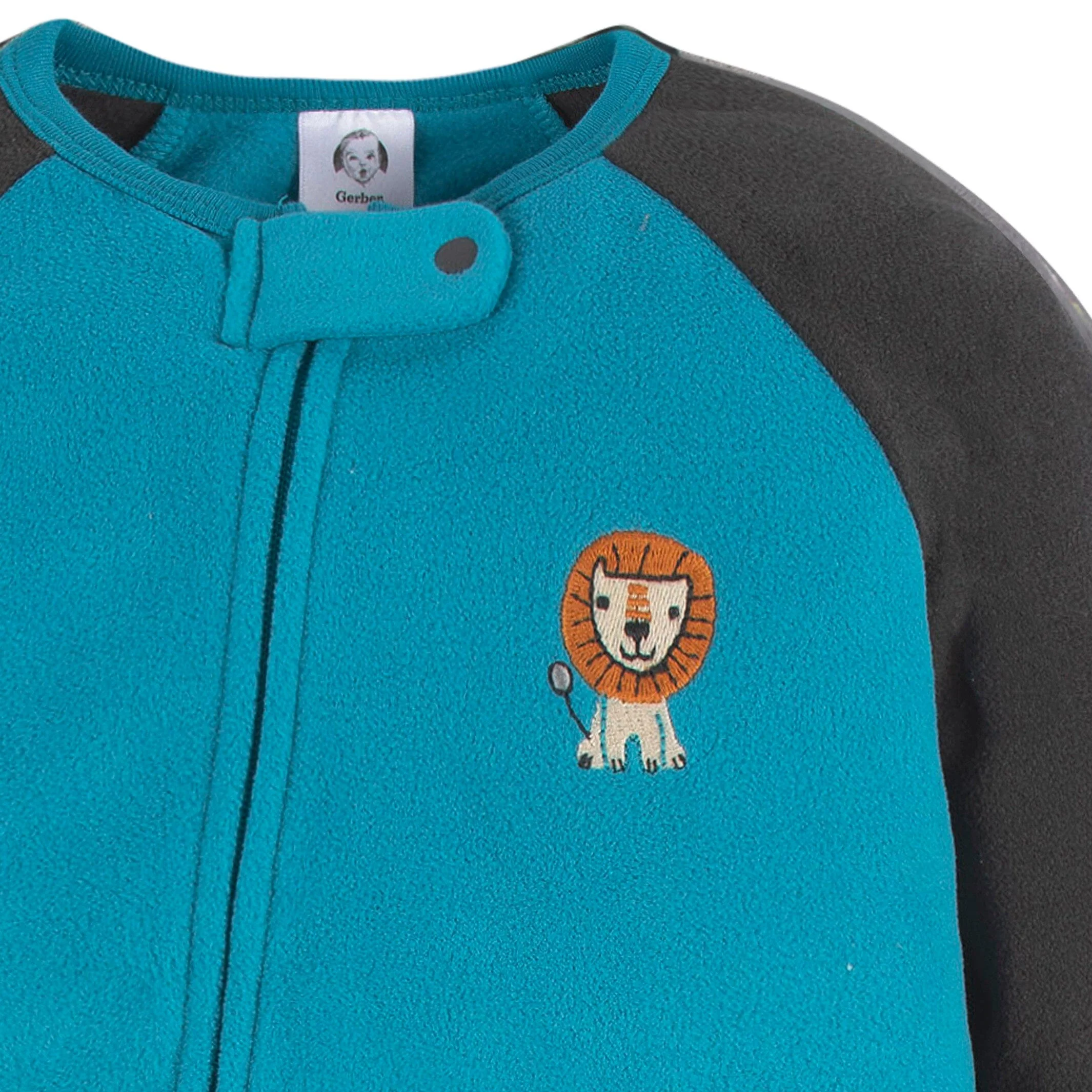 2-Pack Baby & Toddler Boys Lion Fleece Pajamas - Image 6