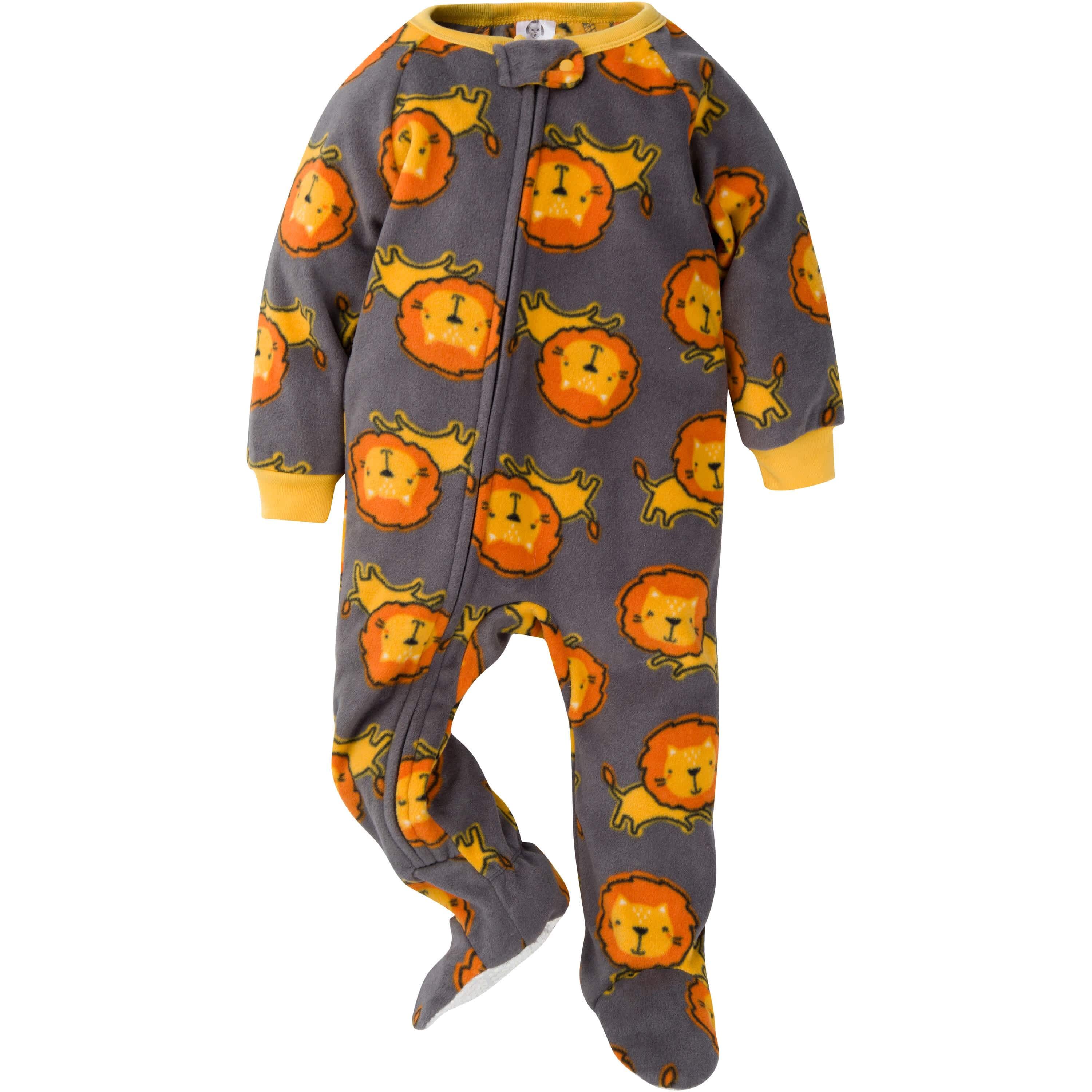 2-Pack Baby & Toddler Boys Lion Fleece Pajamas - Image 2