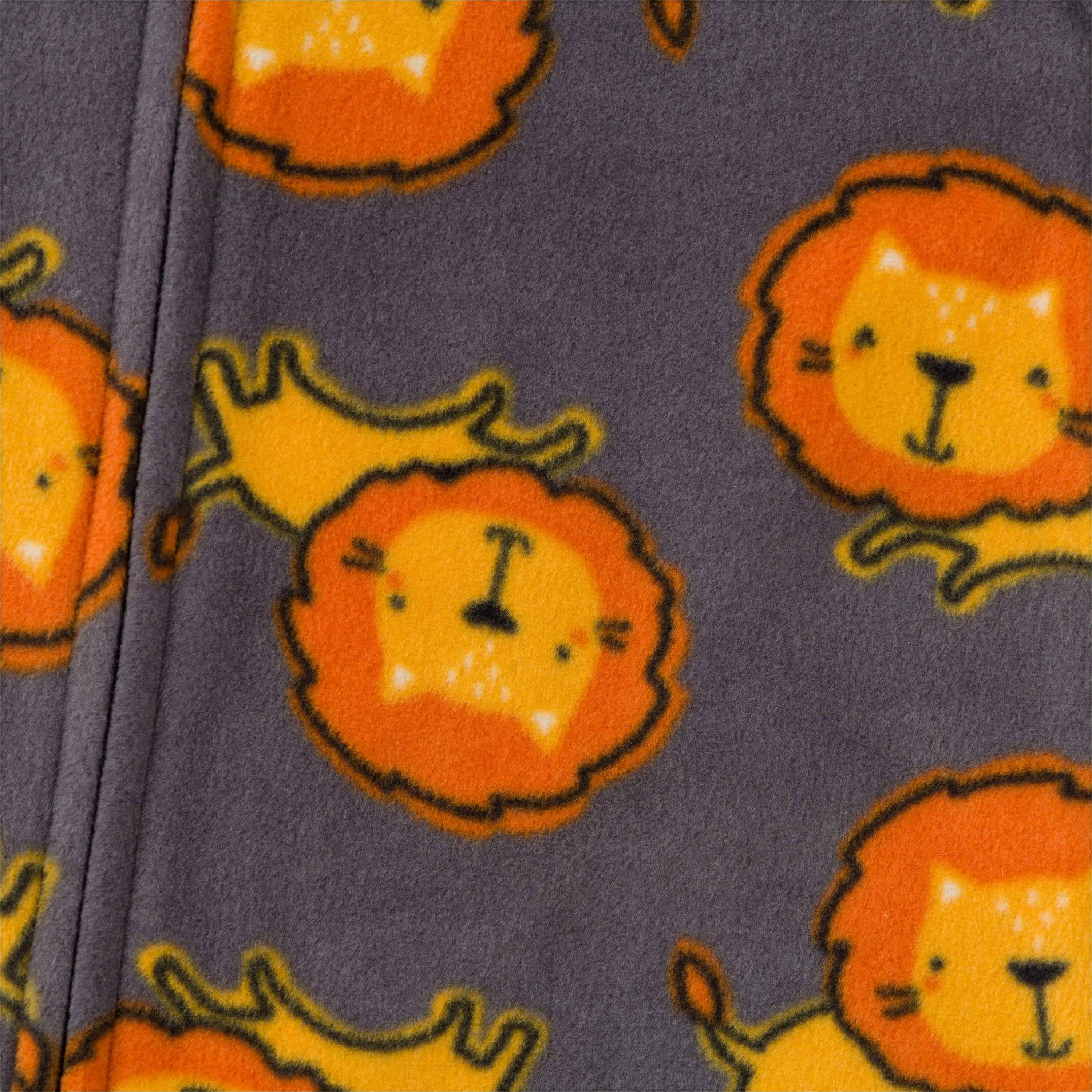 2-Pack Baby & Toddler Boys Lion Fleece Pajamas - Image 4