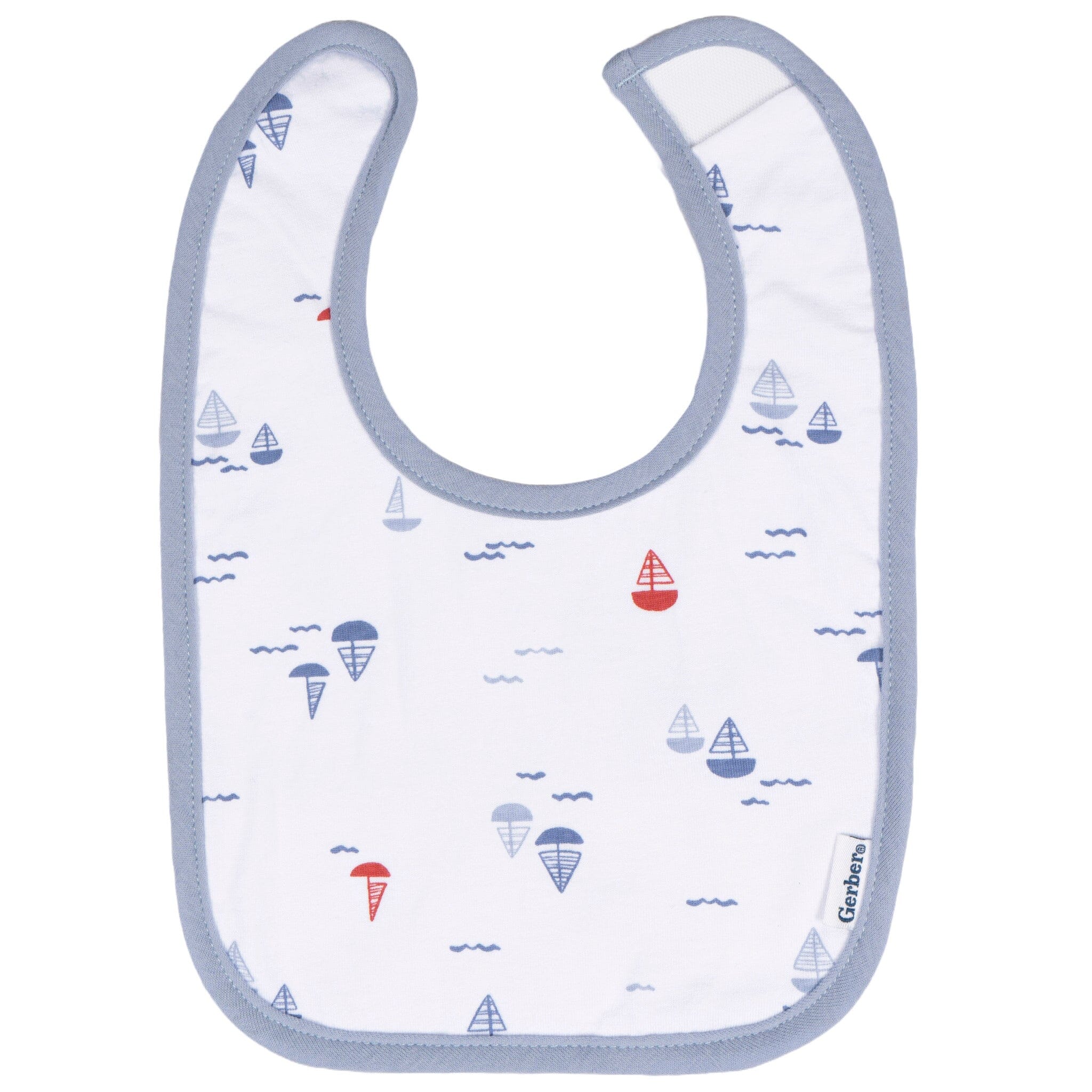2-Pack Baby Boys Little Lighthouse Dribbler Bibs - Image 3
