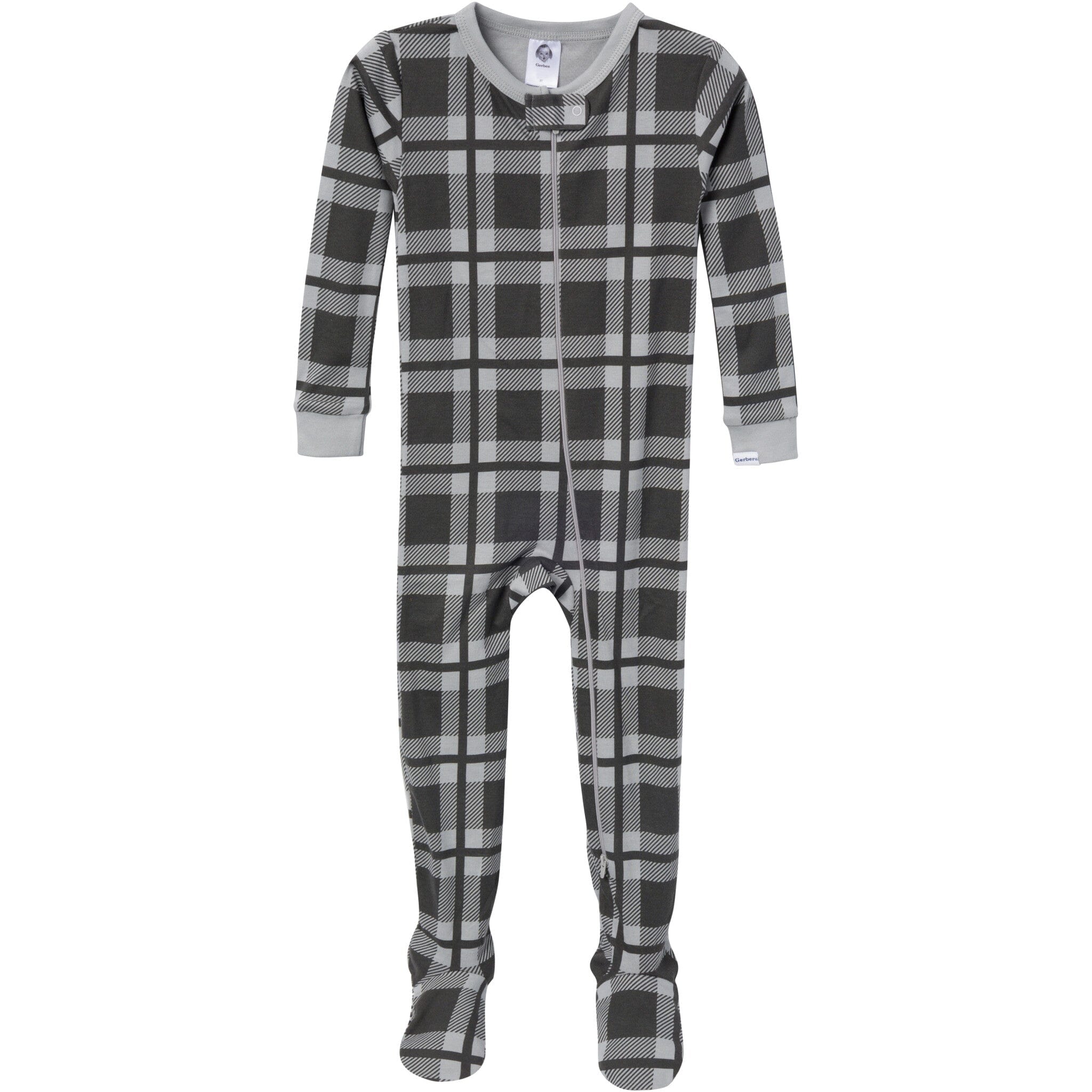 2-Pack Baby & Toddler Boys Moose Snug Fit Footed Pajamas - Image 2