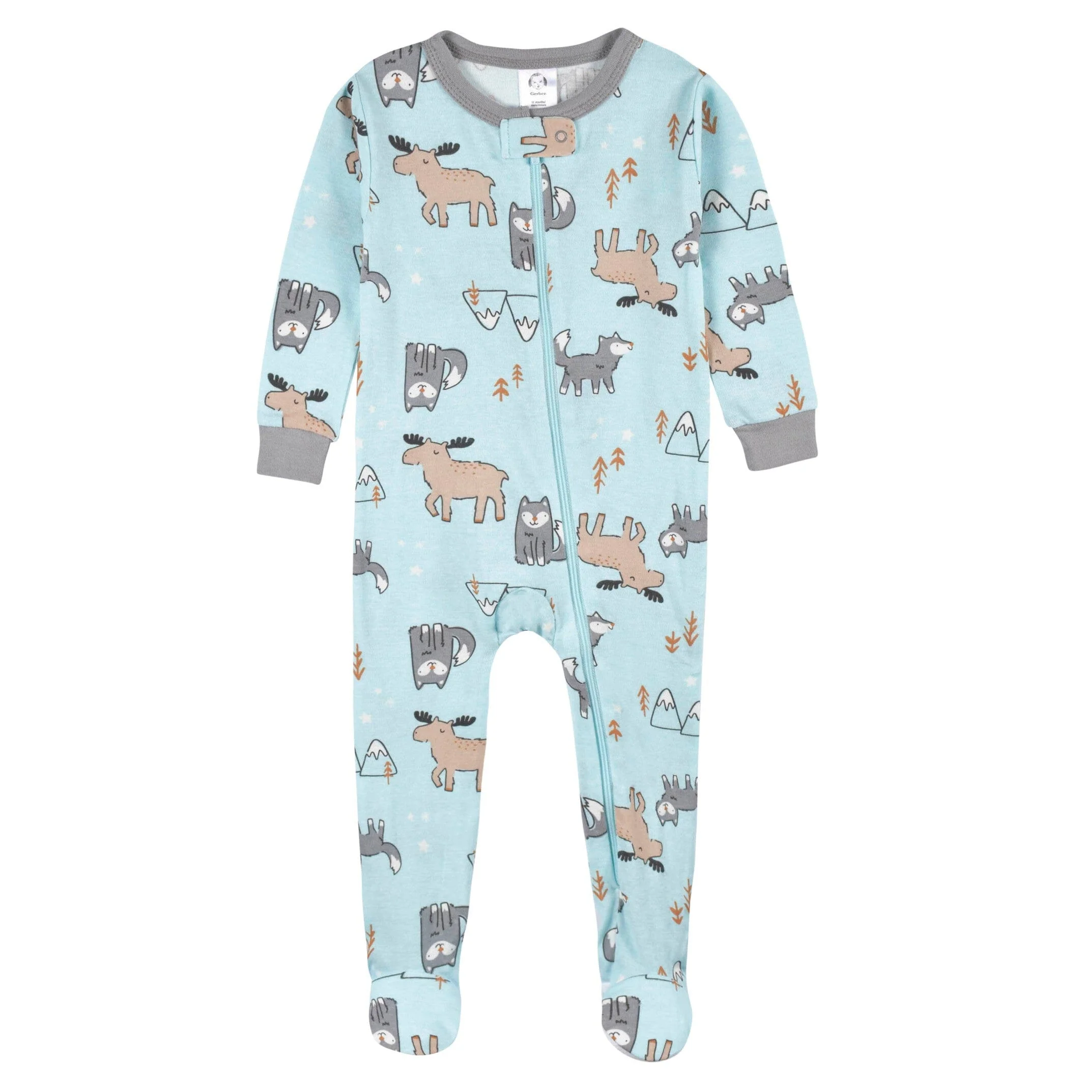 2-Pack Baby & Toddler Boys Polar Pals Snug Fit Footed Cotton Pajamas - Image 3