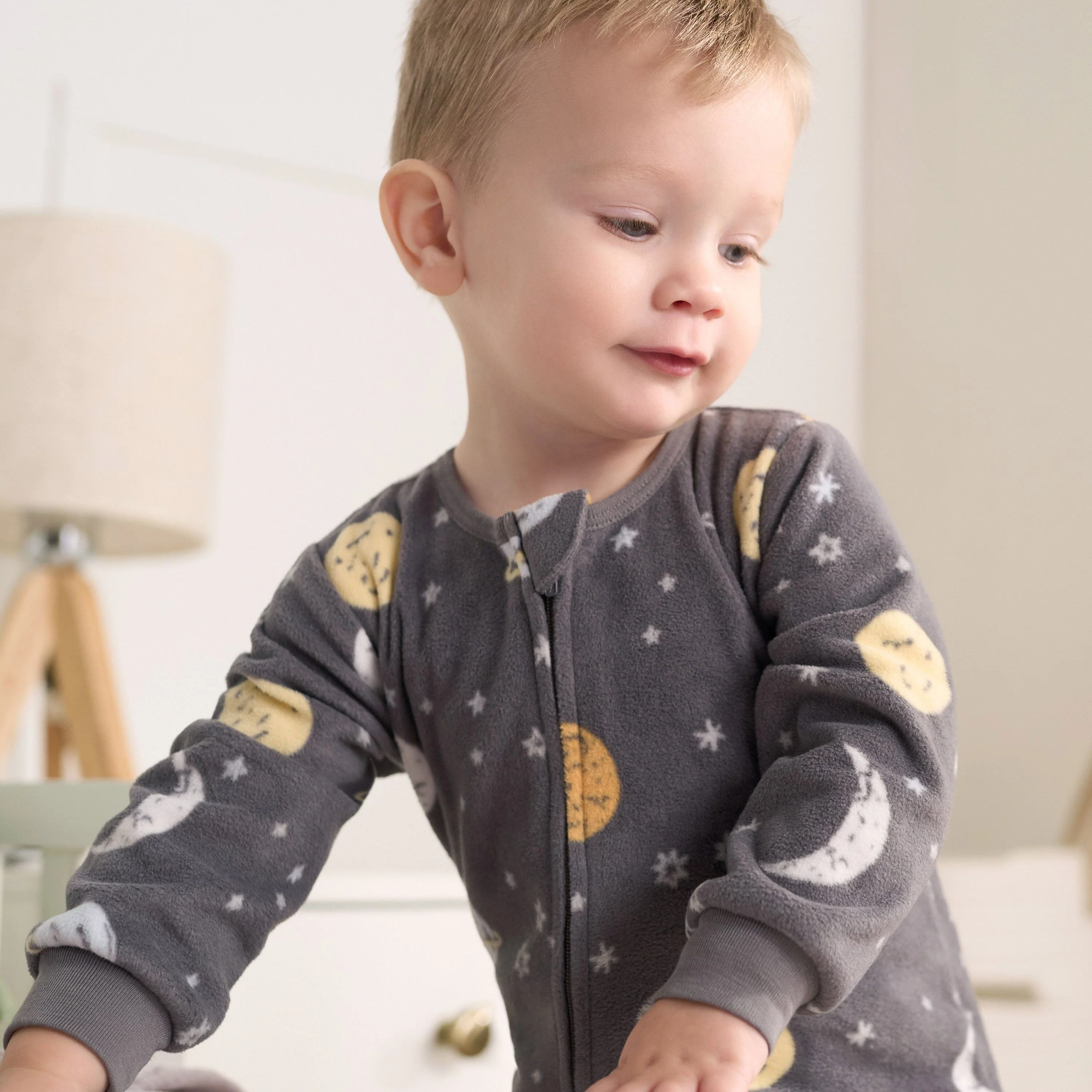 2-Pack Baby & Toddler Boys Space Fleece Pajamas - Image 4