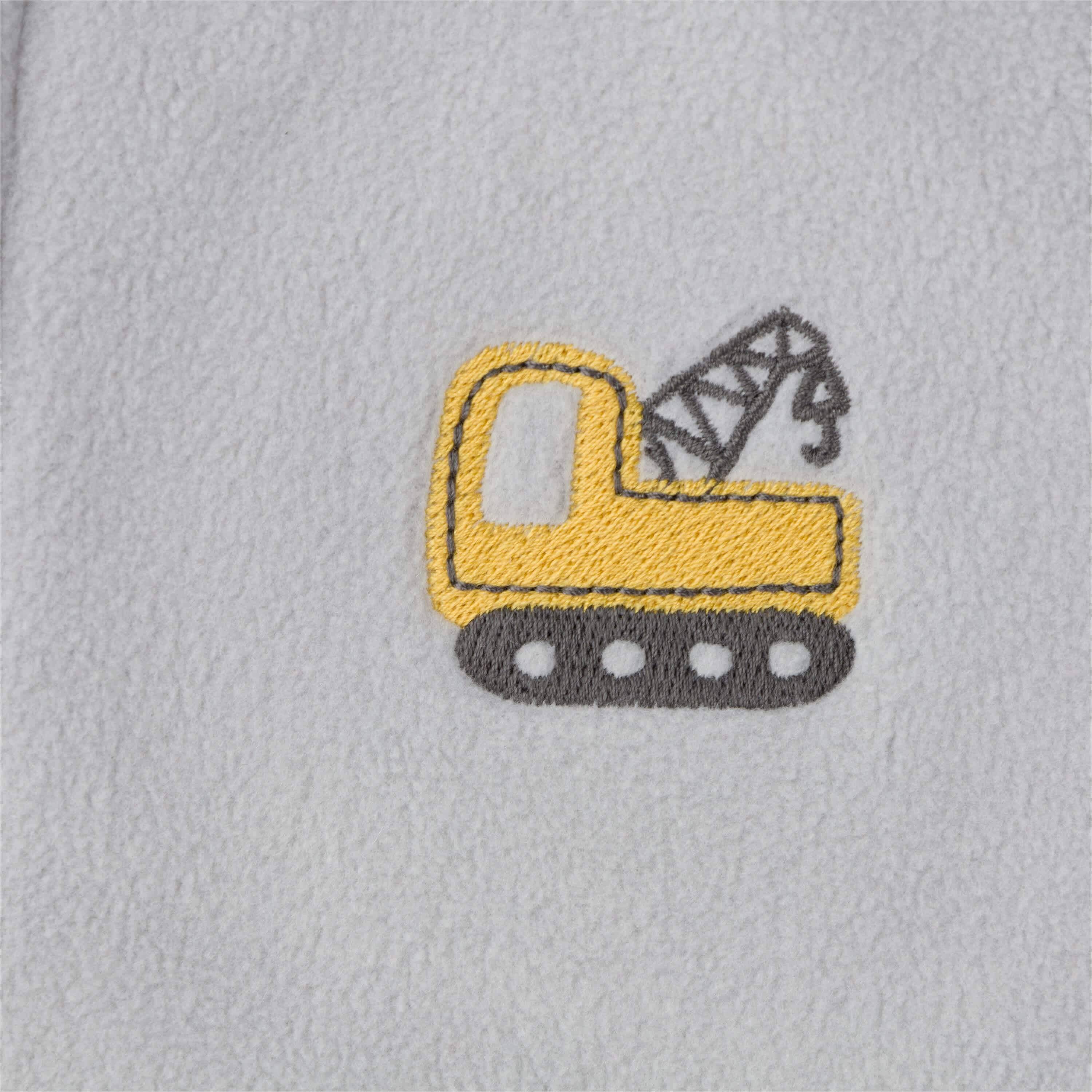 2-Pack Baby & Toddler Boys Construction Trucks Fleece Pajamas - Image 8
