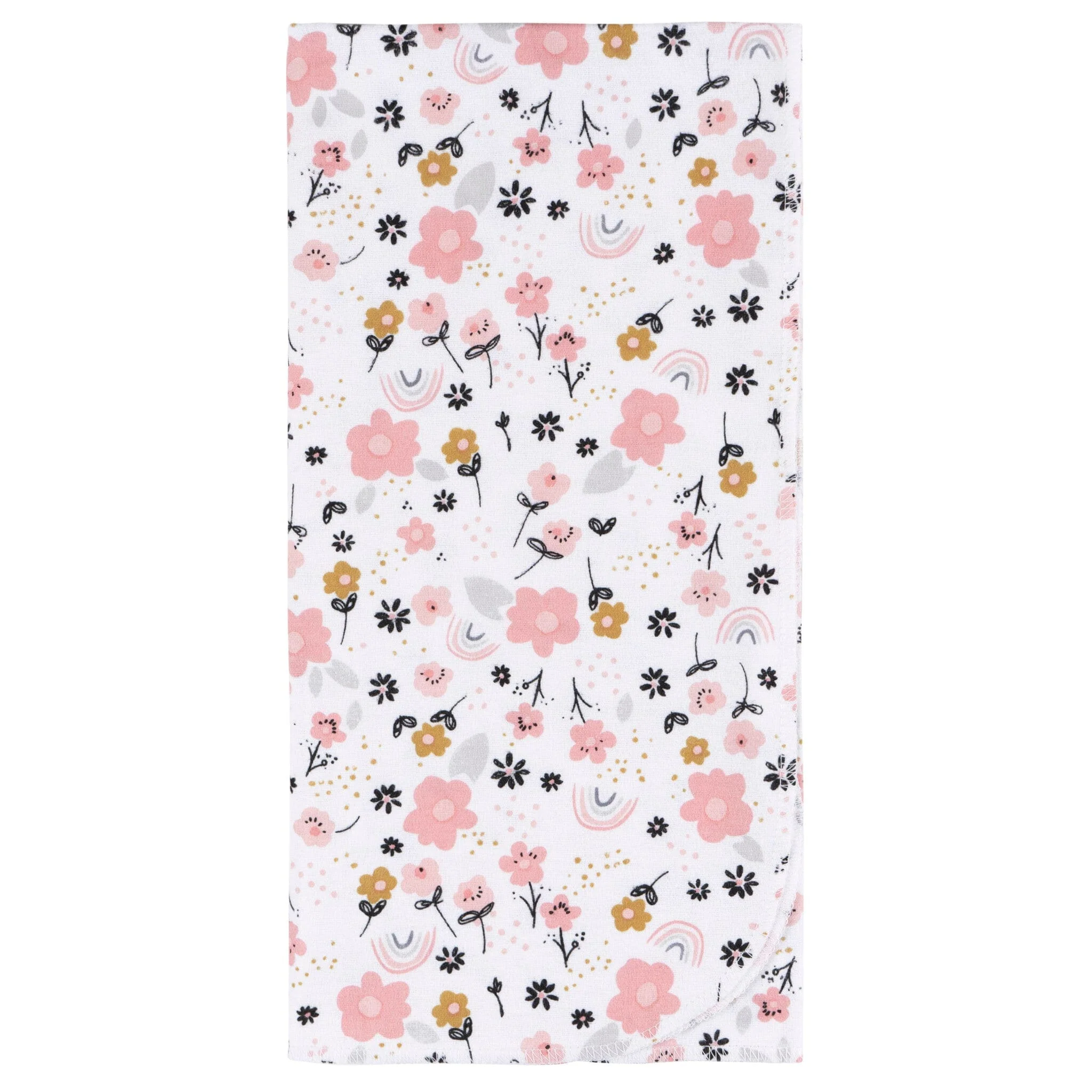 2-Pack Baby Girls Bear Flannel Blankets - Image 2