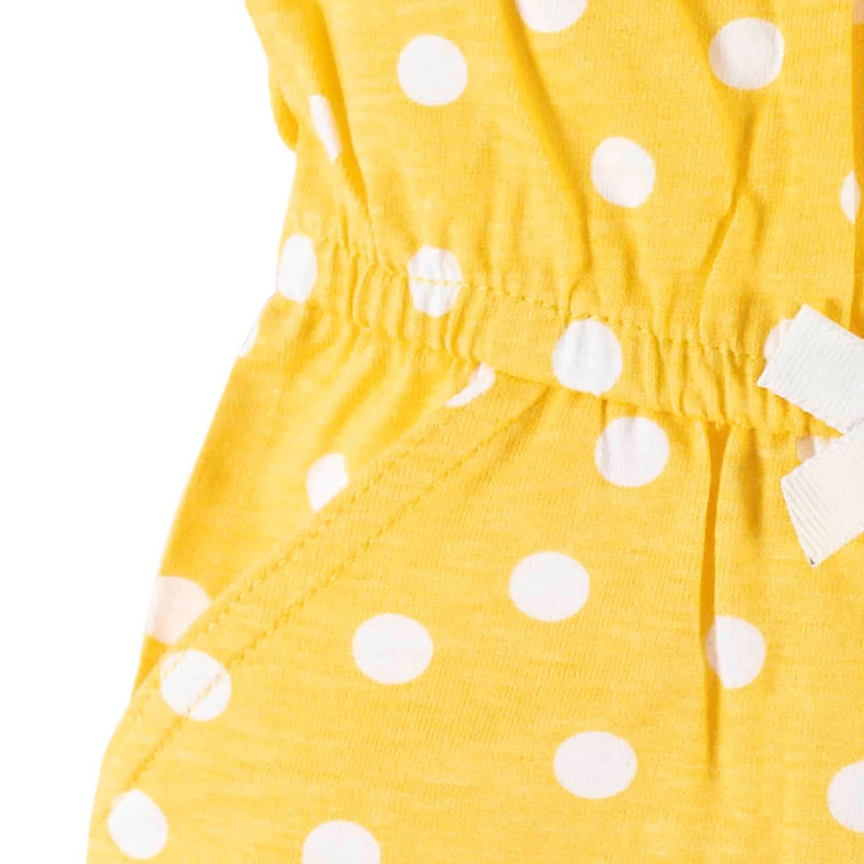 2-Pack Baby & Toddler Girls Bee Garden Tank Rompers - Image 6
