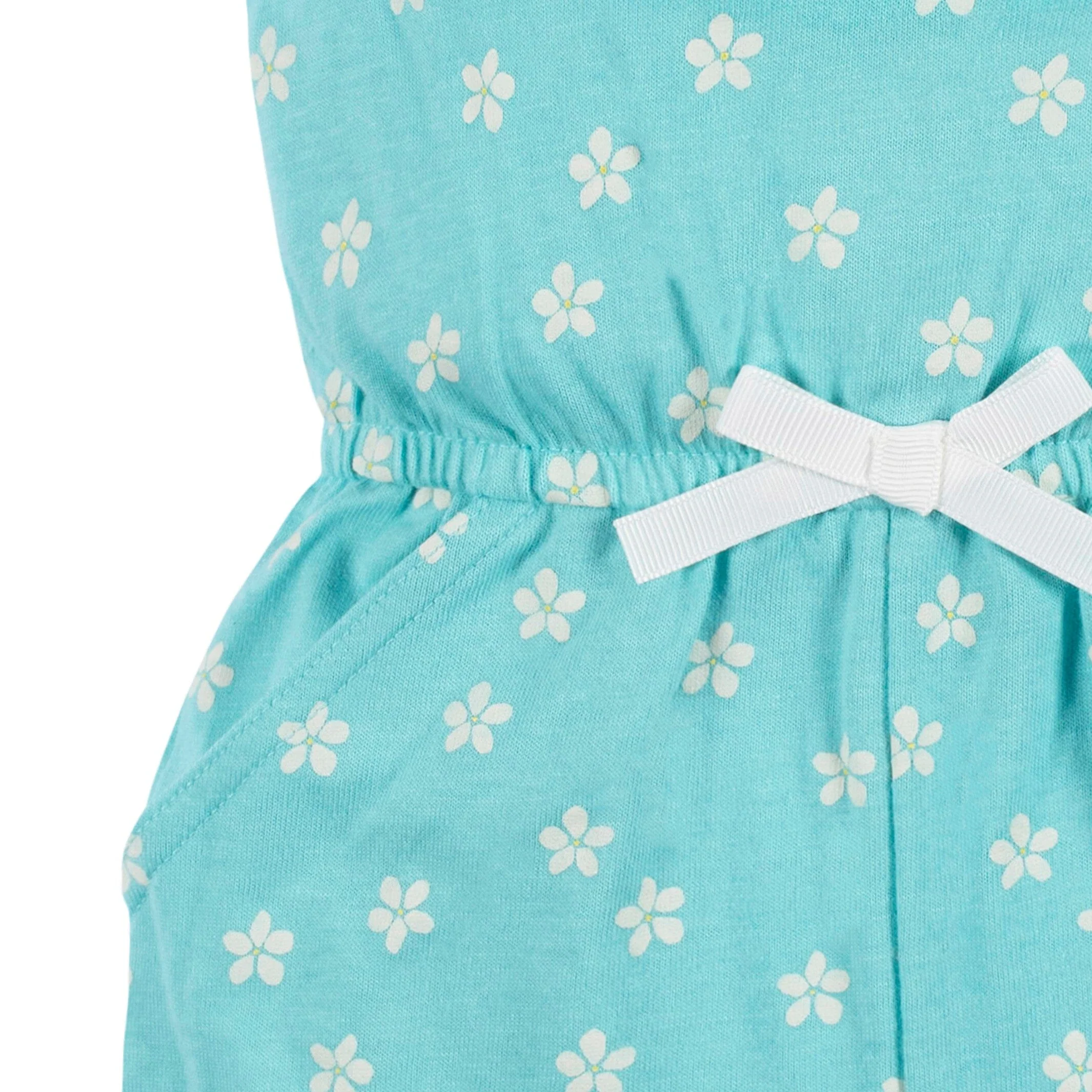 2-Pack Baby & Toddler Girls Bee Petals Tank Rompers - Image 12