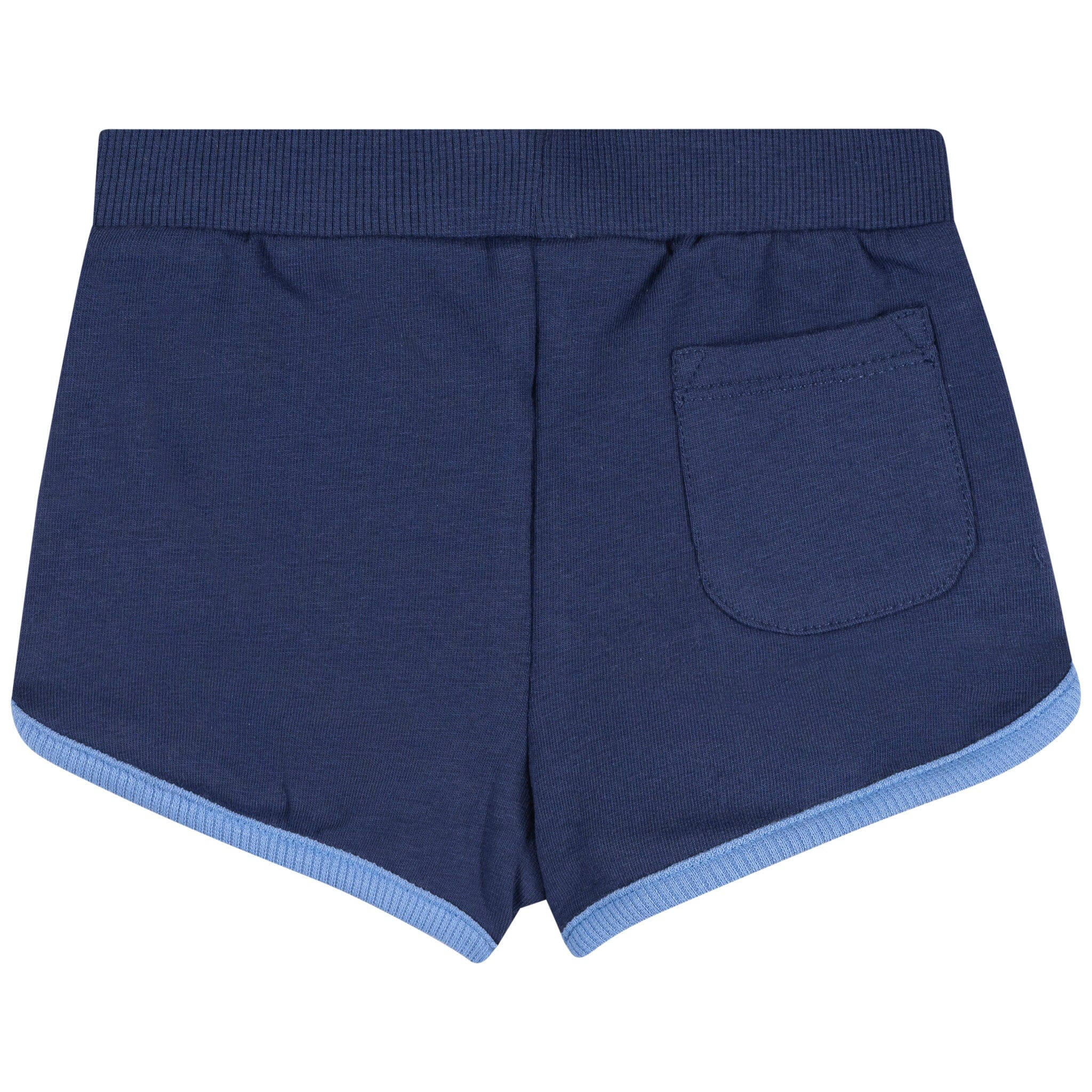 2-Pack Baby & Toddler Girls Pink & Blue Knit Dolphin Shorts - Image 3