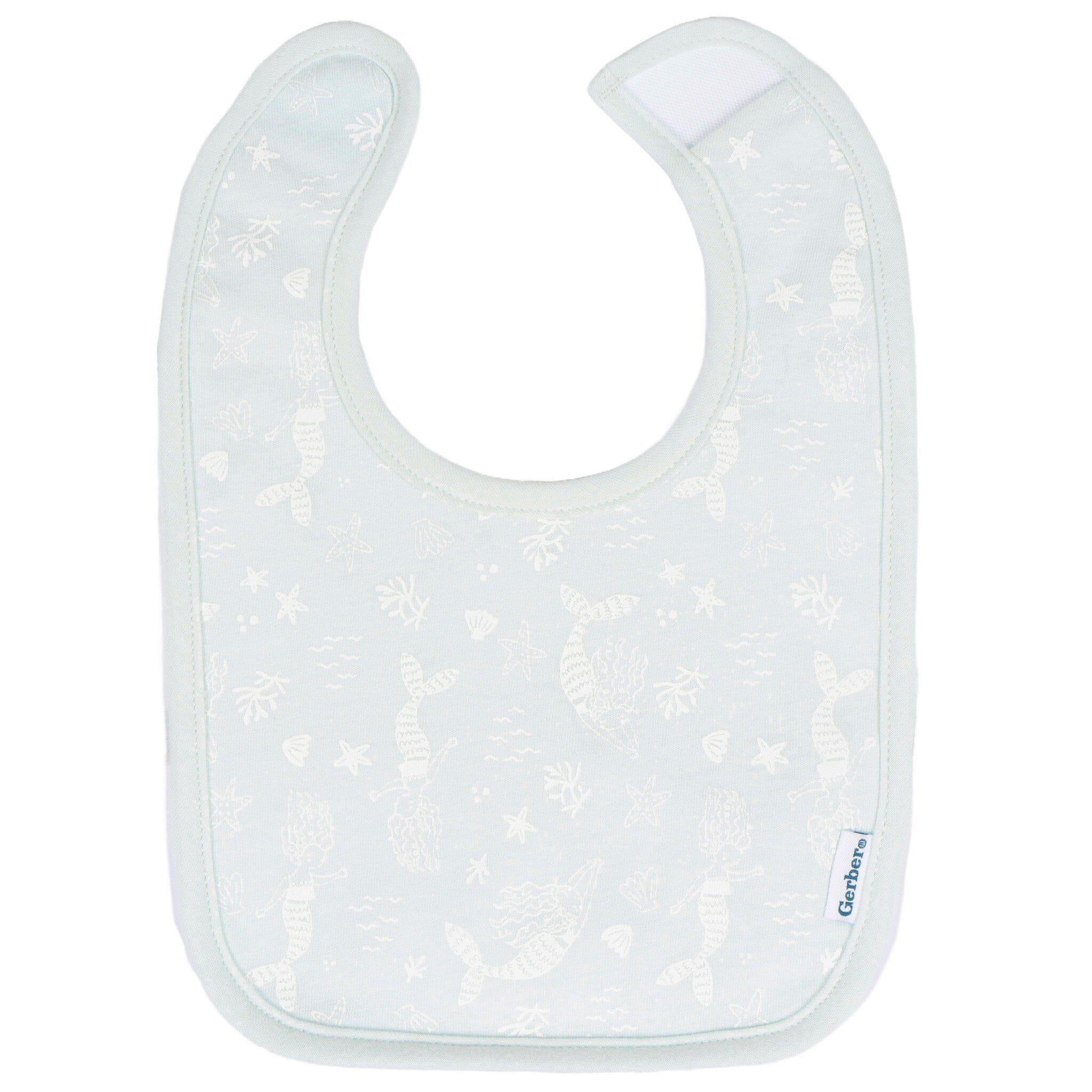 2-Pack Baby Girls She Sells Sea Shells Dribbler Bibs - Image 3