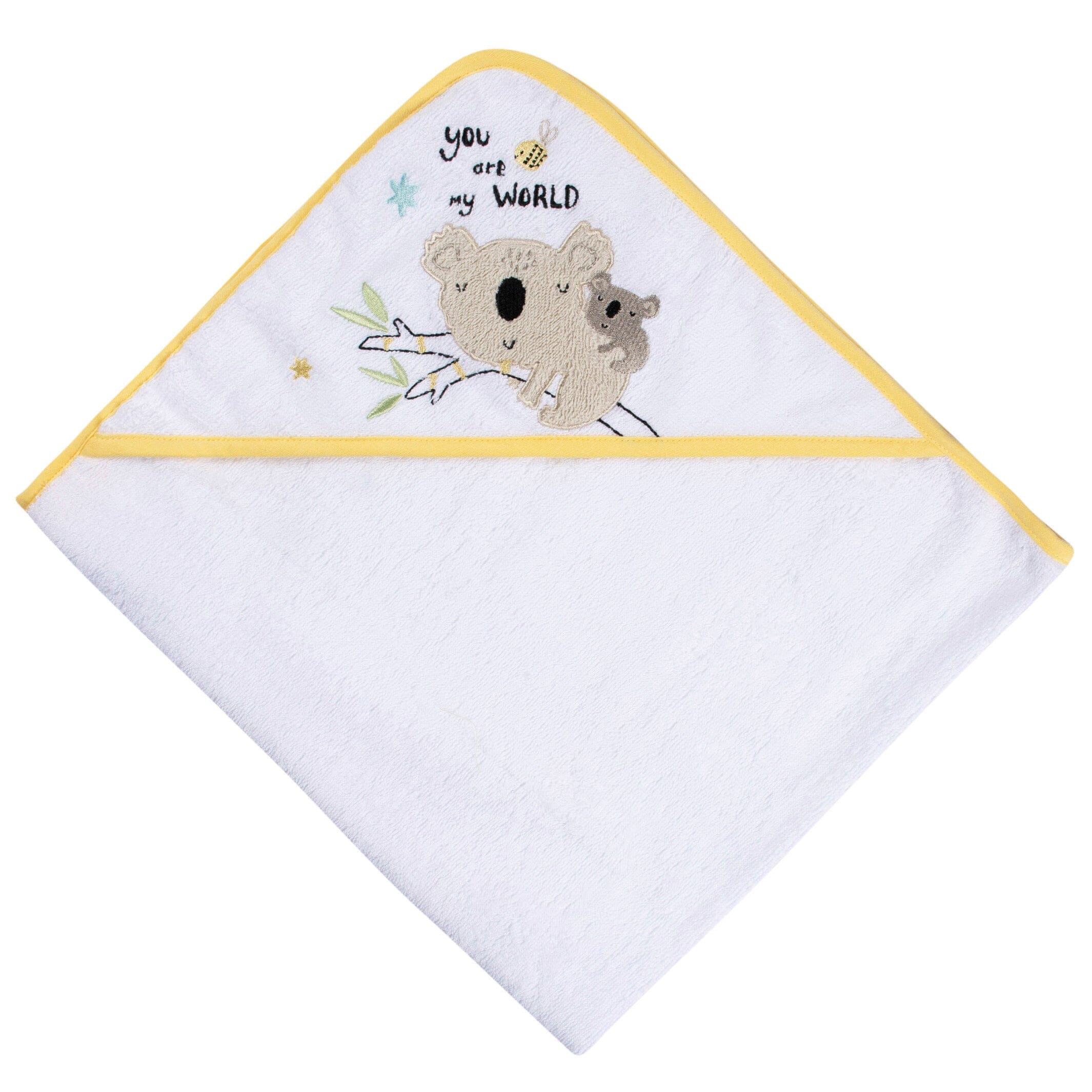 2-Pack Baby Neutral Little Animals Hooded Towel - Image 2
