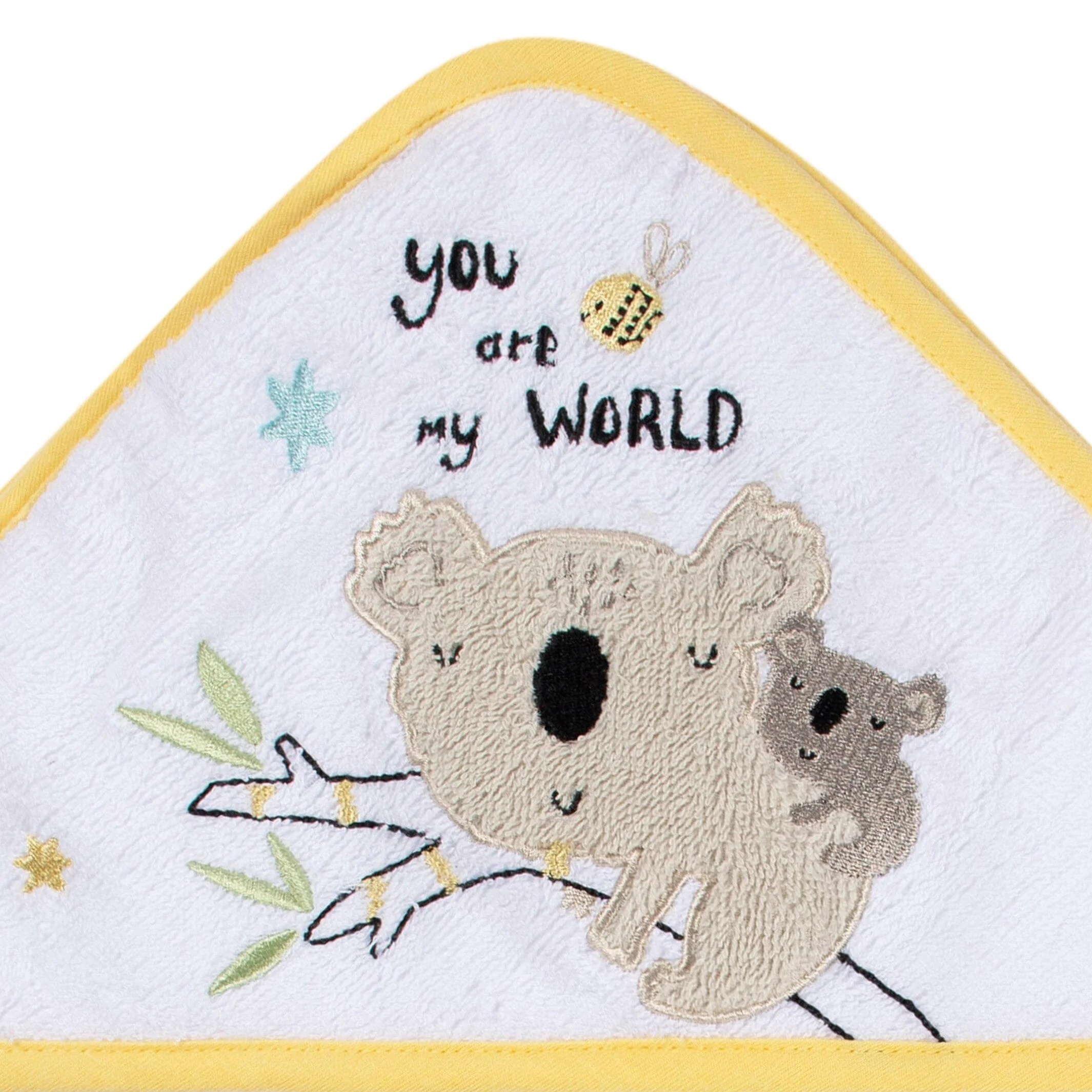 2-Pack Baby Neutral Little Animals Hooded Towel - Image 3